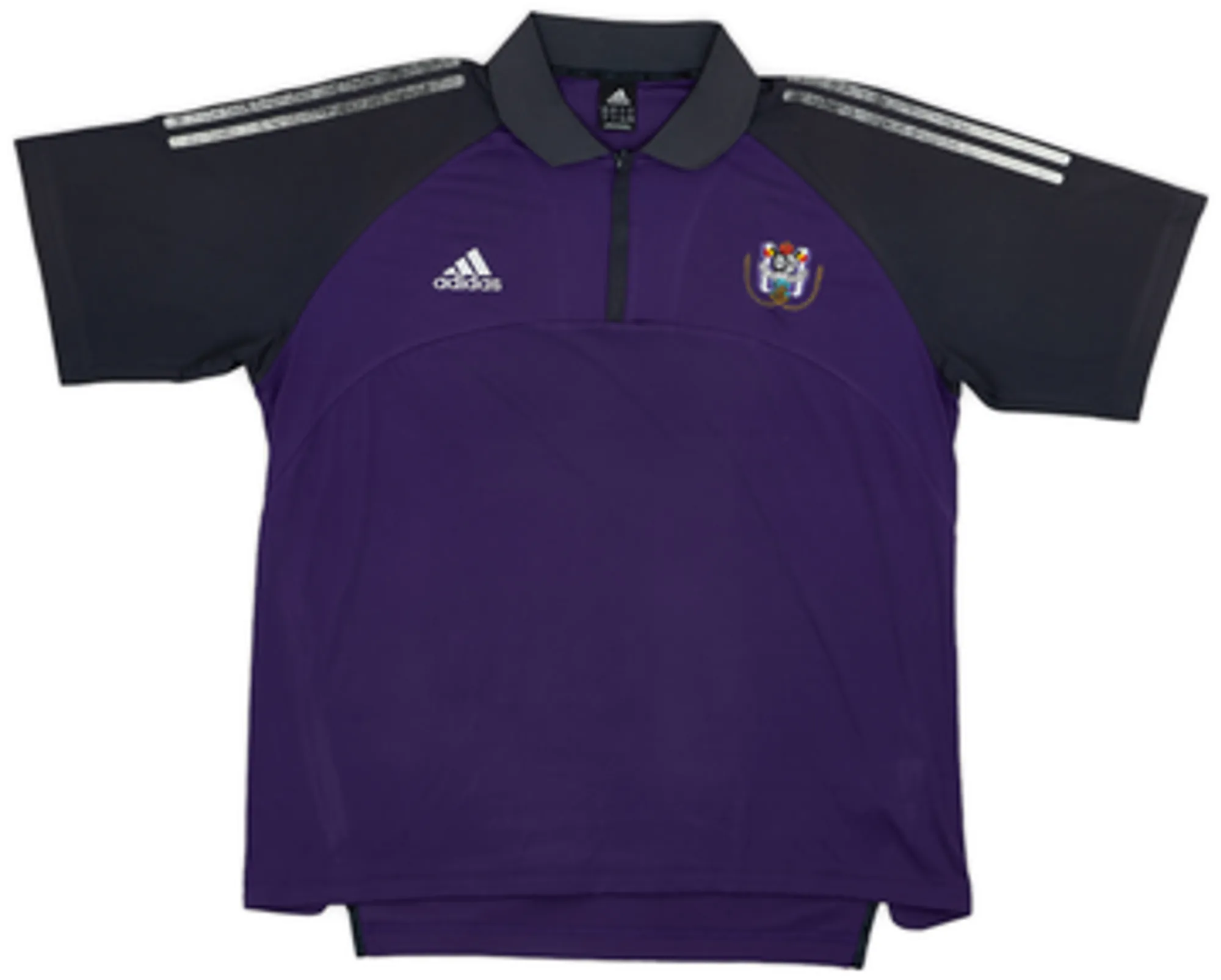 2002-04 Anderlecht adidas 1/4 Zip Training Top - 5/10 - (3XL)
