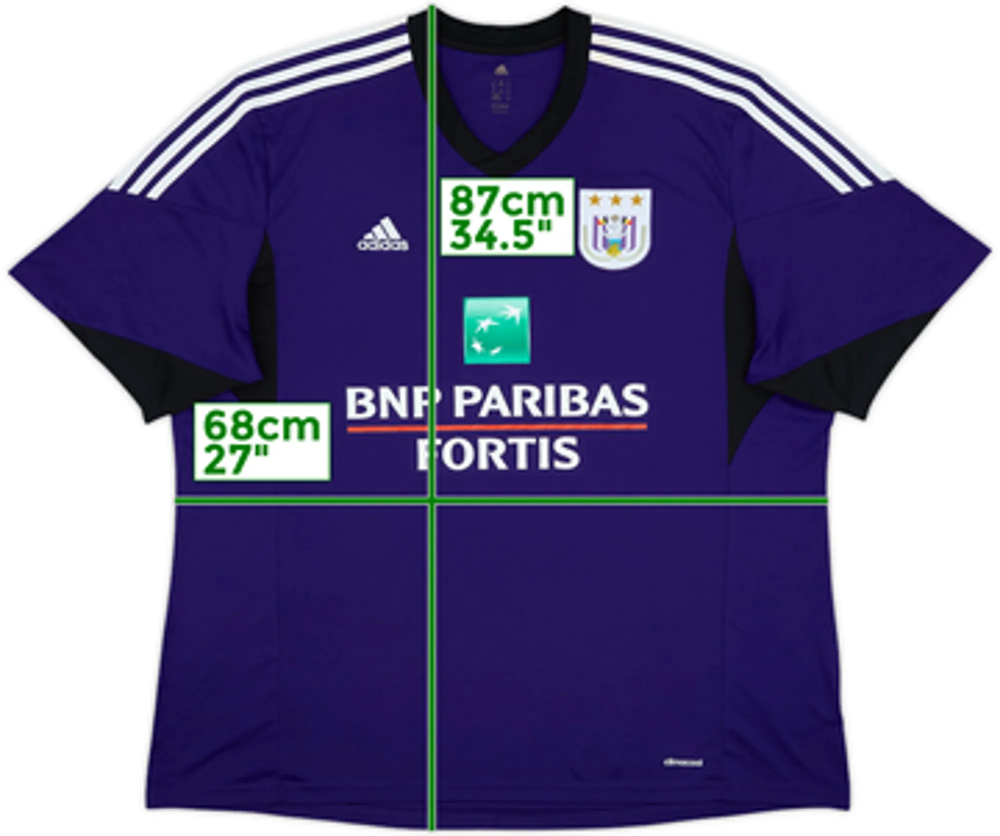2013-14 Anderlecht Home Shirt - 8/10 - (3XL)