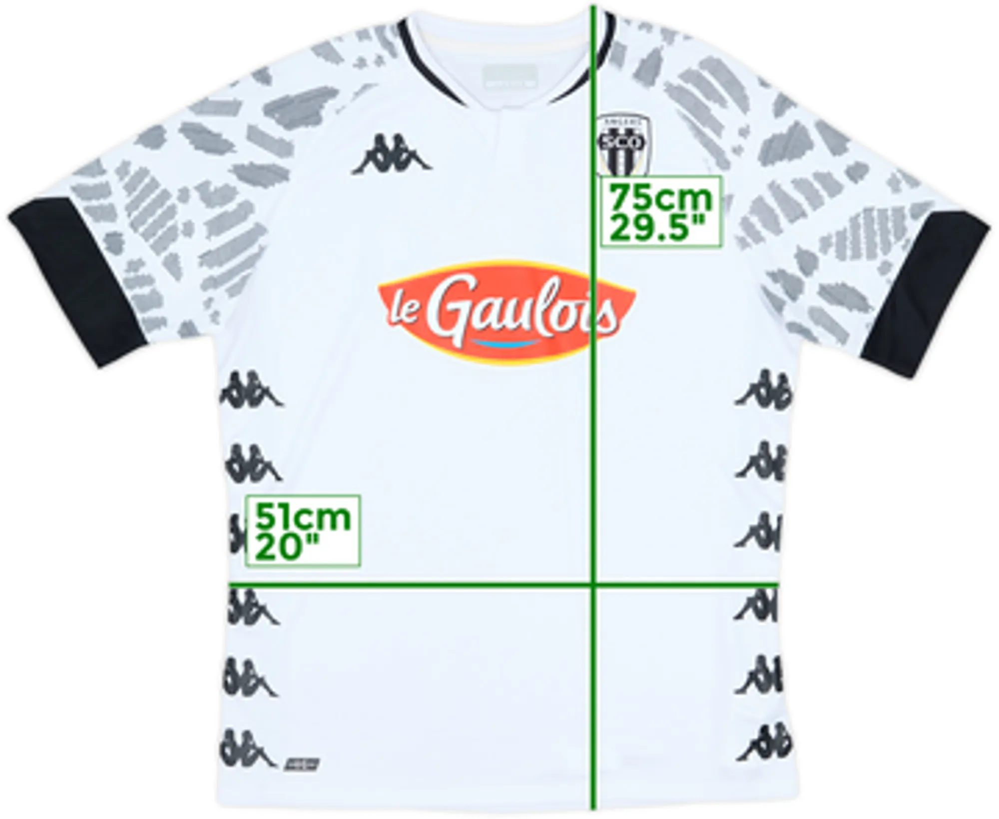 2020-21 Angers Away Shirt - 8/10 - (L)