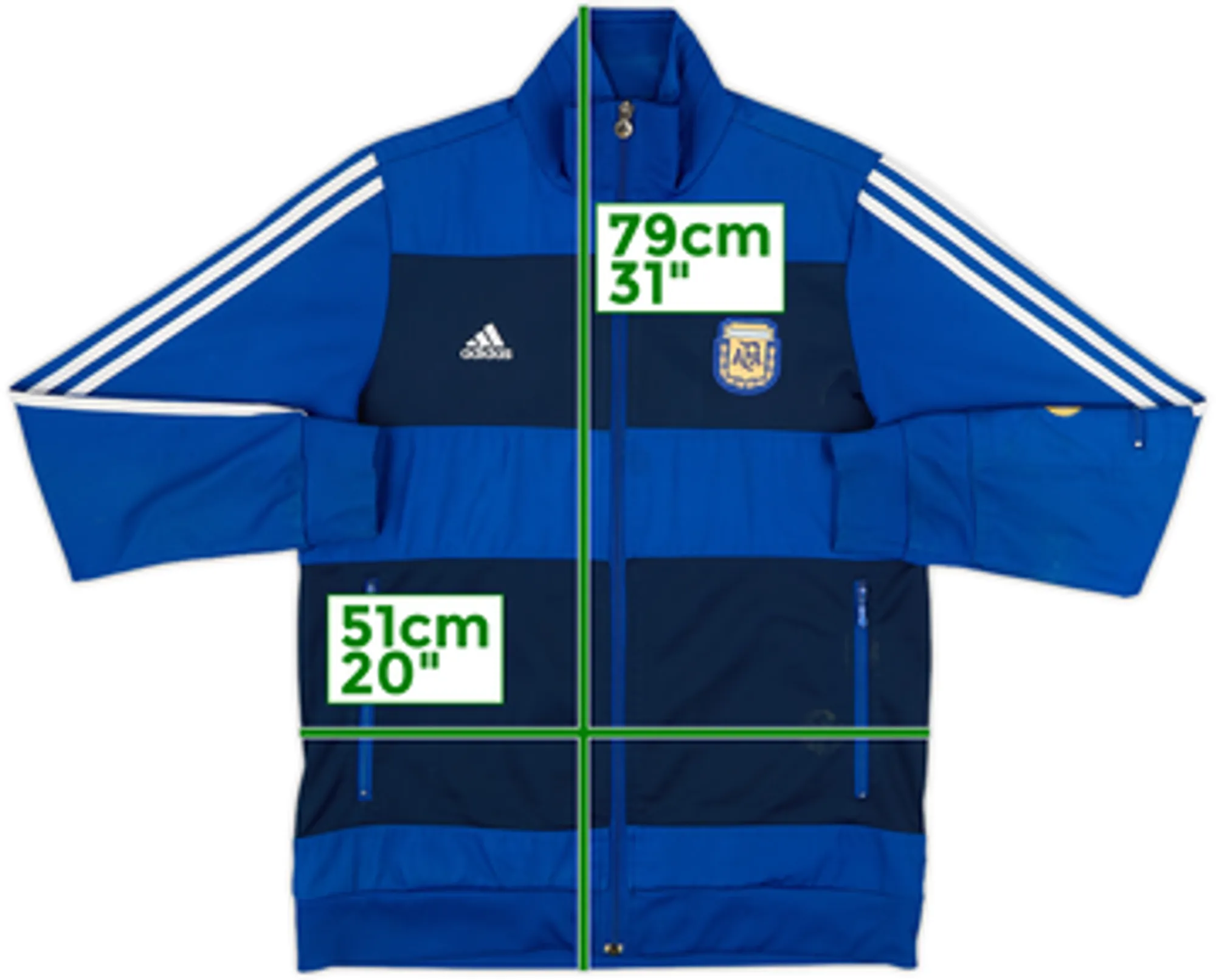 2009-10 Argentina adidas Track Jacket - 7/10 - (L)