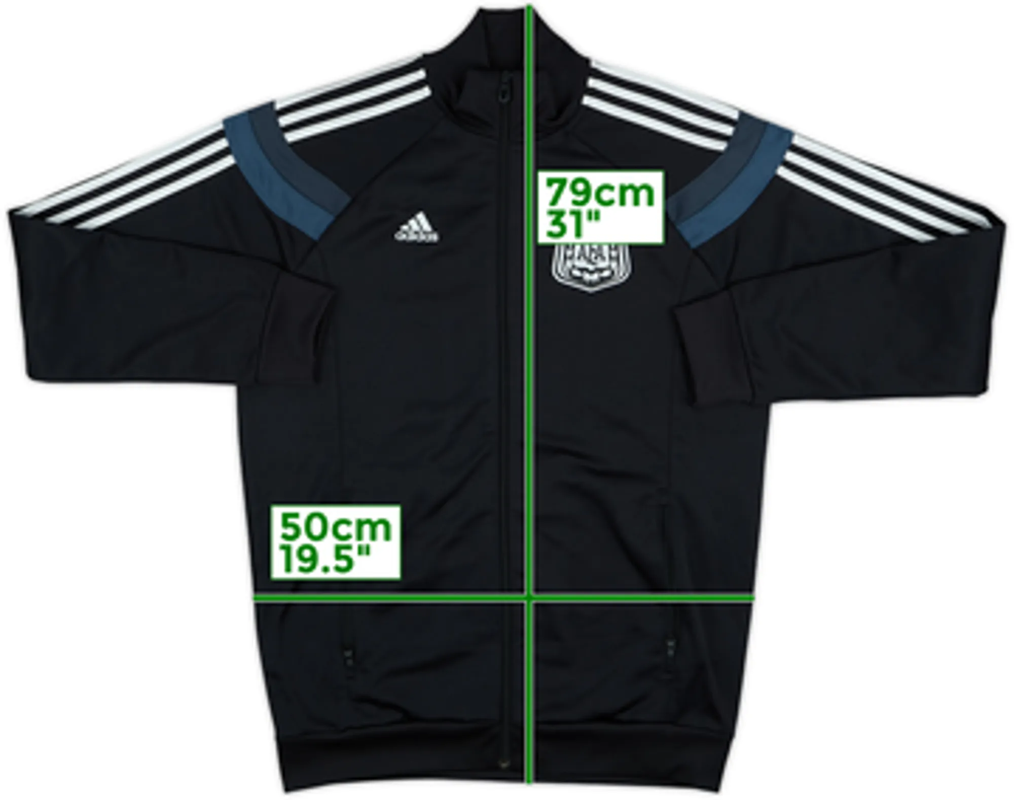 2014-16 Argentina adidas Track Jacket - 10/10 - (M)