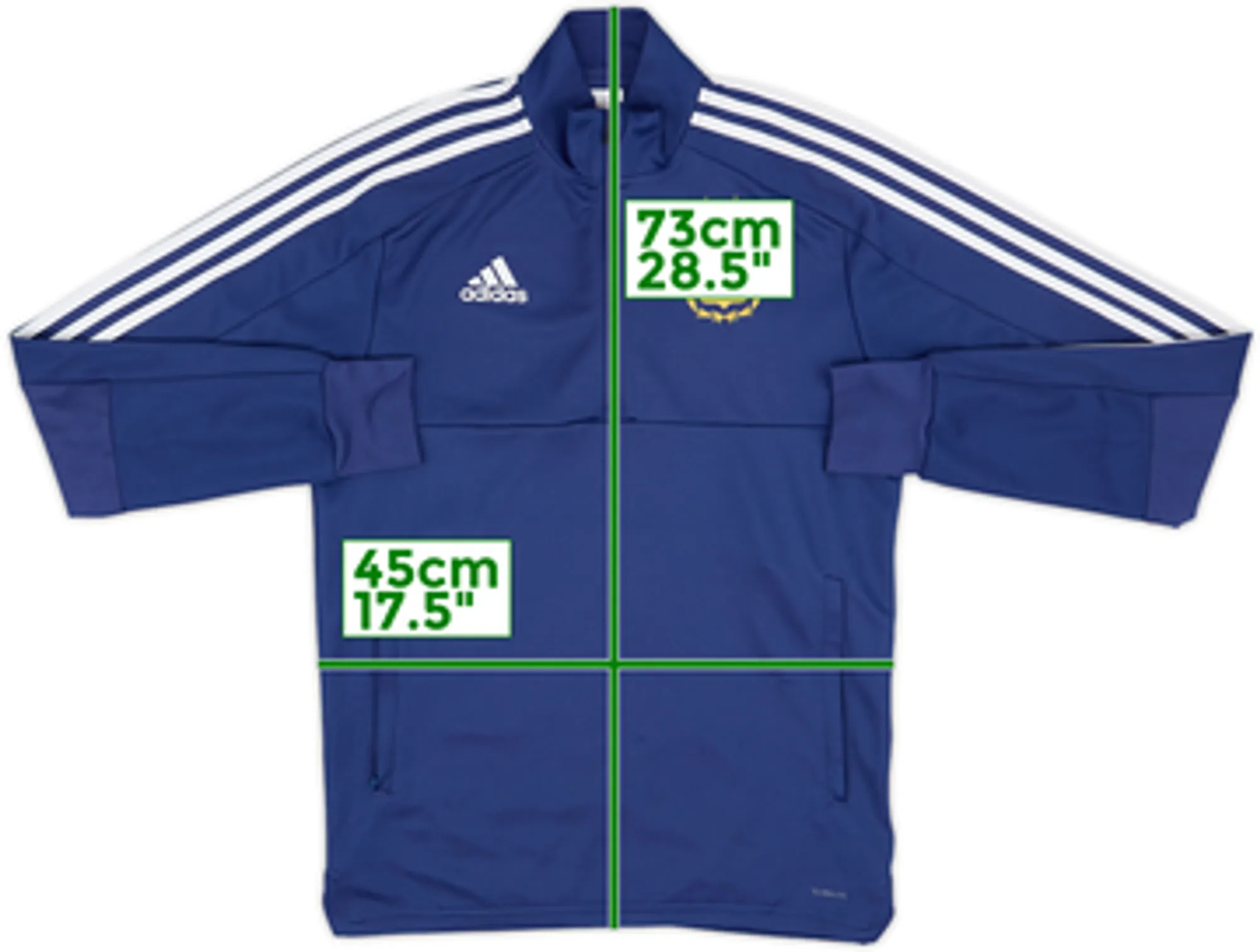 2017-18 Argentina adidas 1/4 Zip Sweat Top - 7/10 - (S)