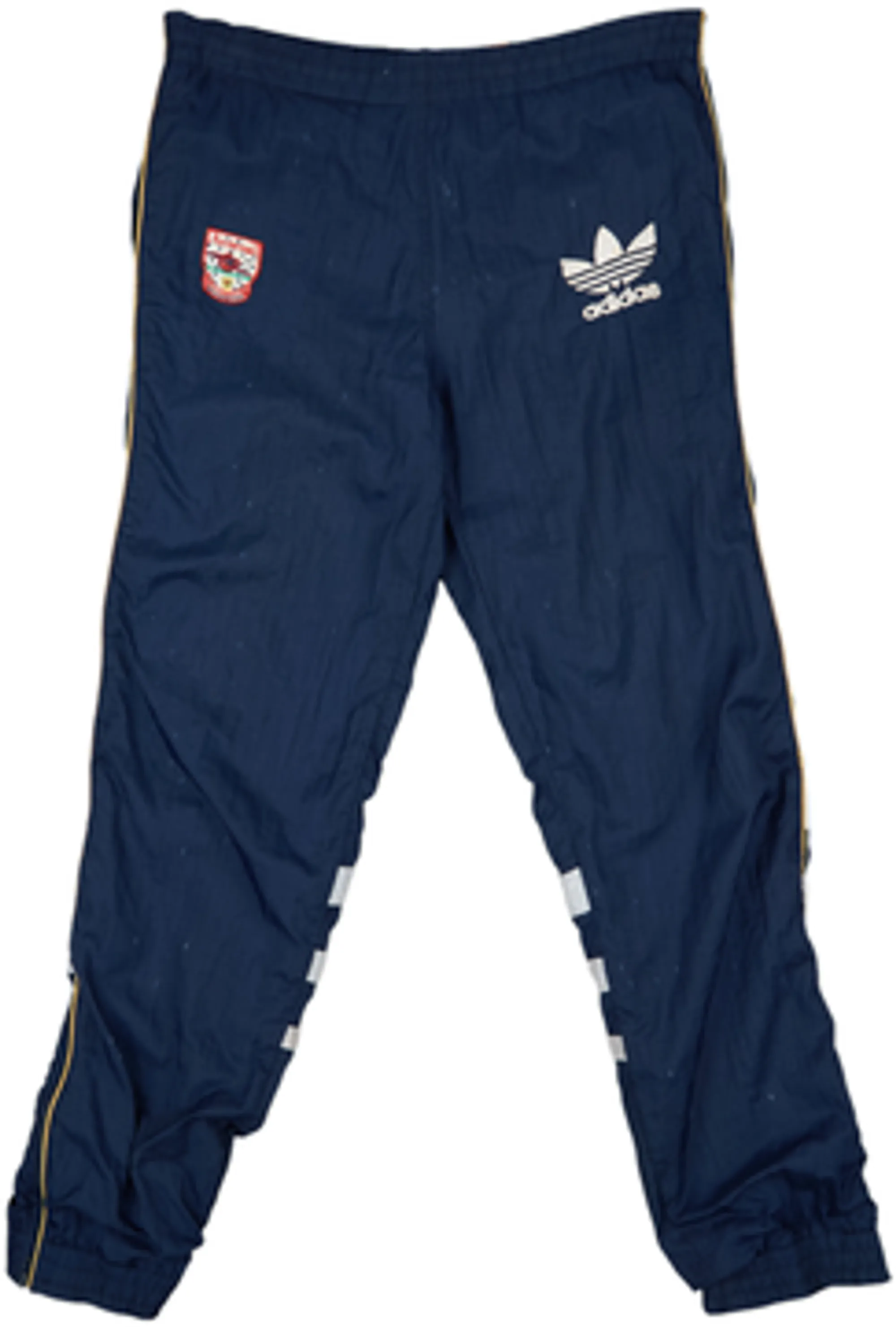 1990-92 Arsenal adidas Track Pants/Bottoms - 5/10 - (S)