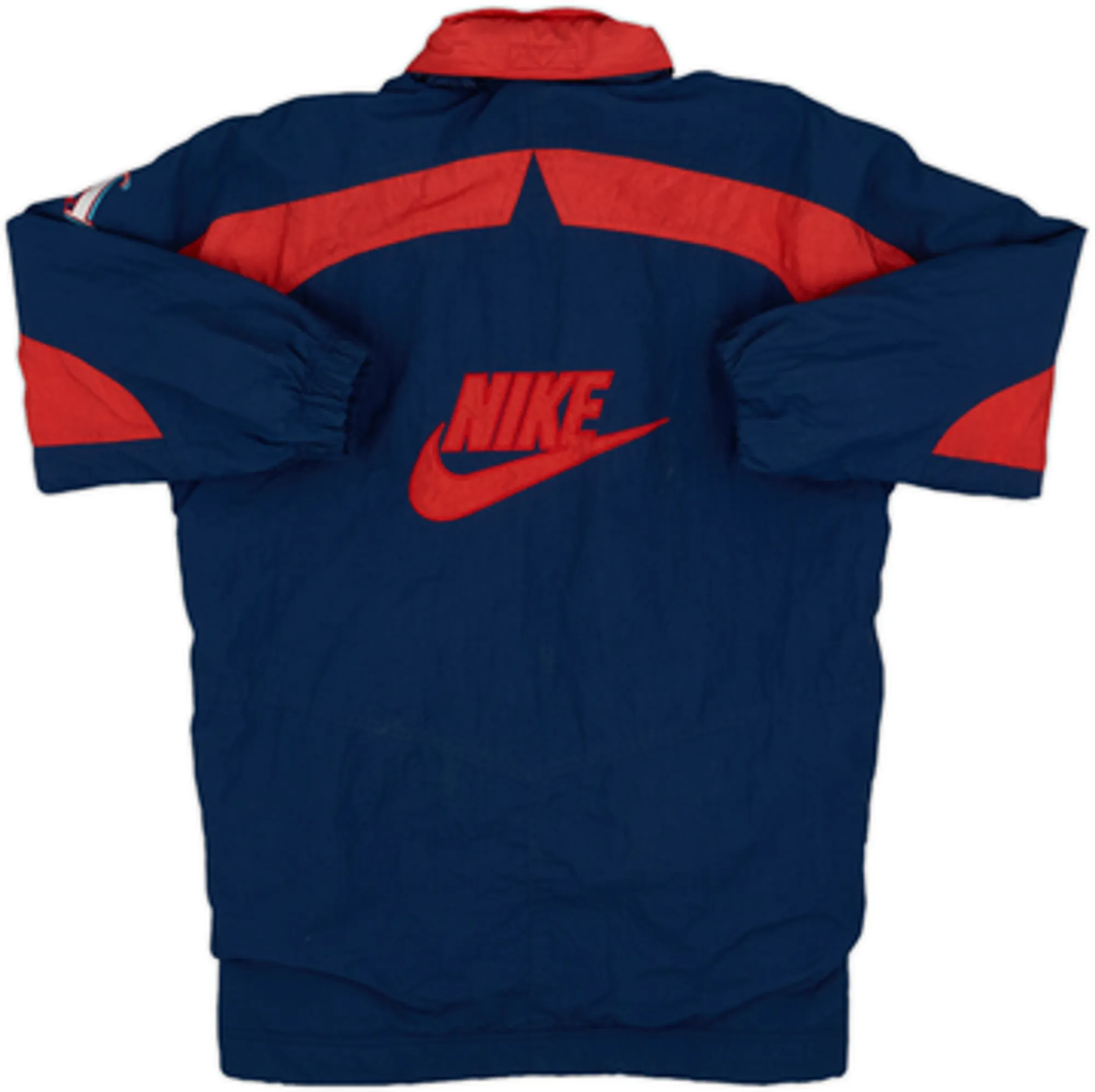 1994-96 Arsenal Nike Hooded Rain Jacket - 8/10 - (M)