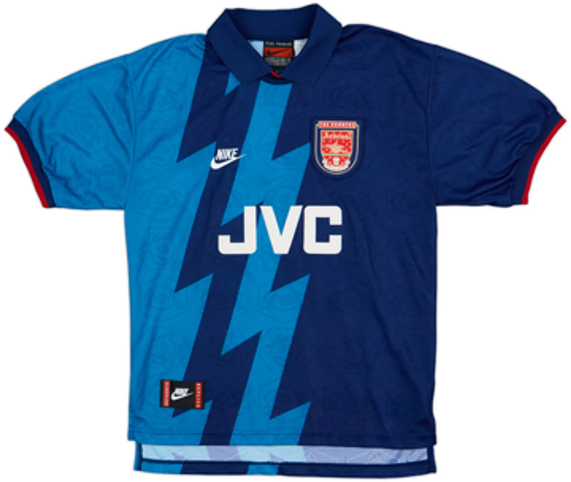 1995-96 Arsenal Away Shirt Bergkamp #10 - 8/10 - (S)