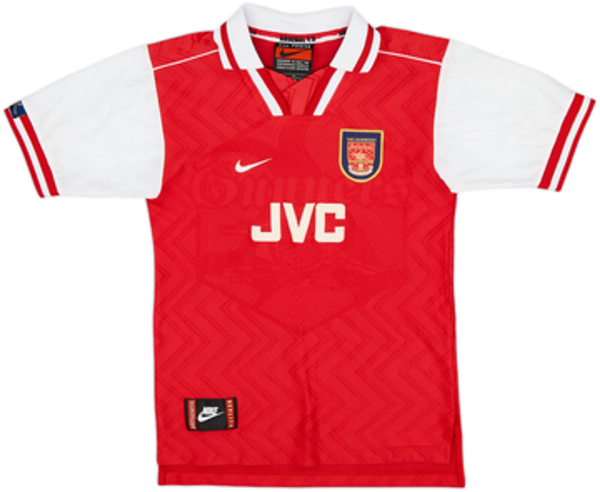 1996-98 Arsenal Home Shirt Wright #8 - 8/10 - (L)
