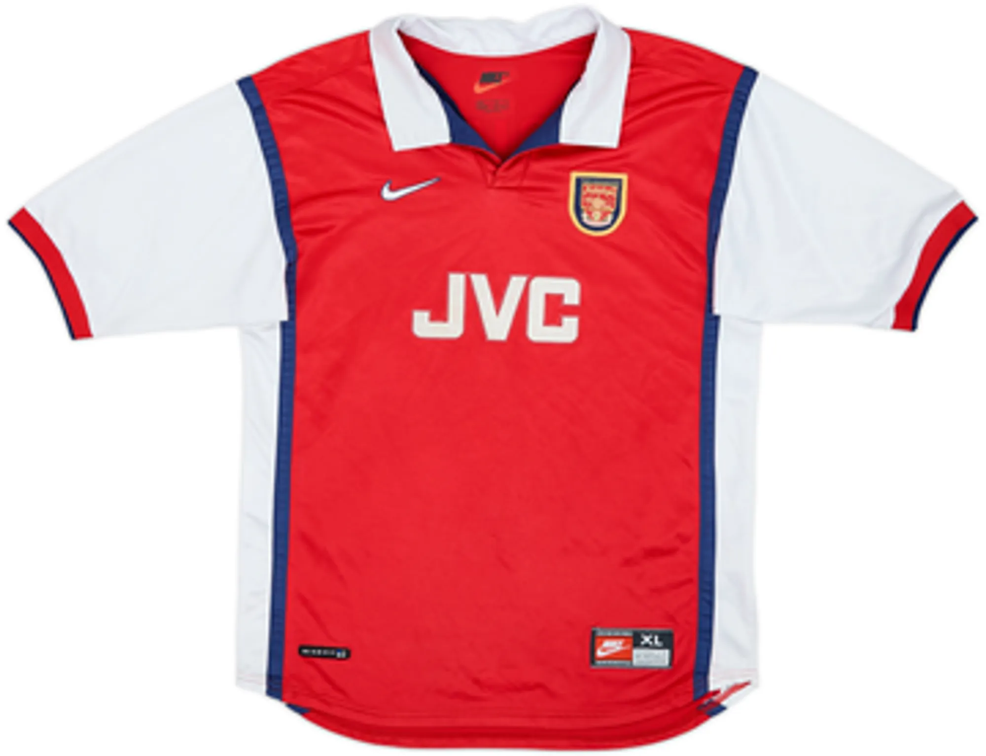1998-99 Arsenal Home Shirt Bergkamp #10 - 10/10 - (S)