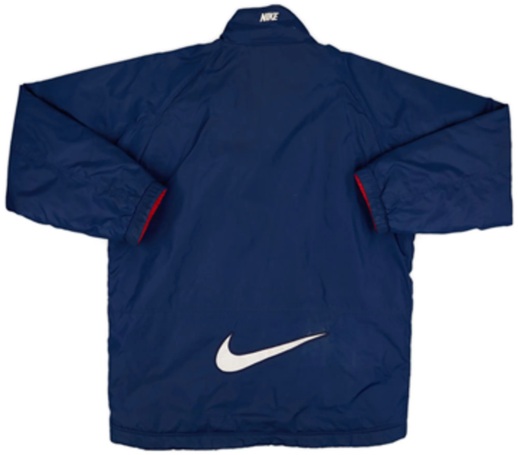 1998-99 Arsenal Nike Reversible Padded Bench Coat - 6/10 - (L)