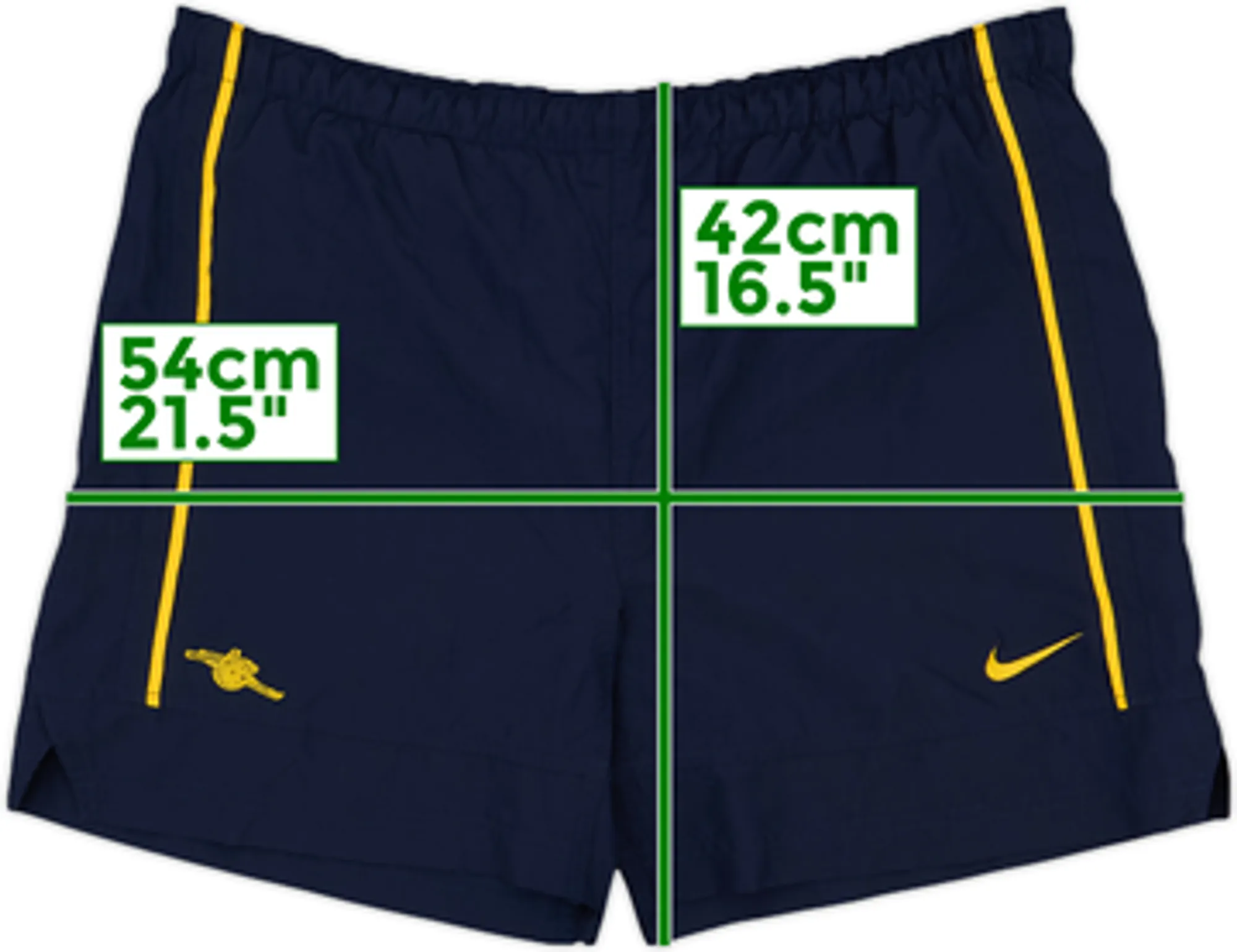 1999-00 Arsenal Away Shorts - 9/10 - (XL.Boys)