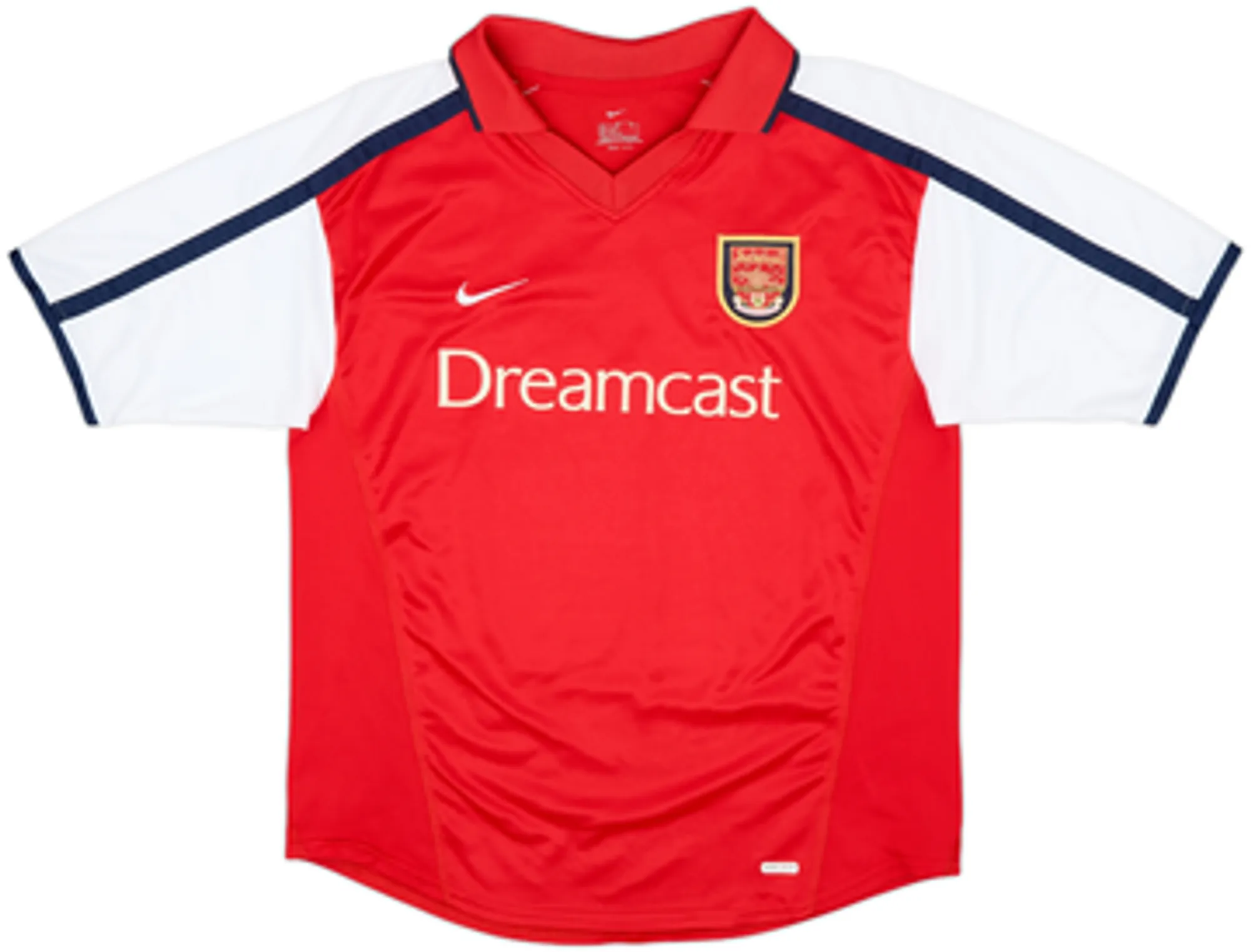 2000-02 Arsenal Home Shirt Bergkamp #10 - 8/10 - (L)