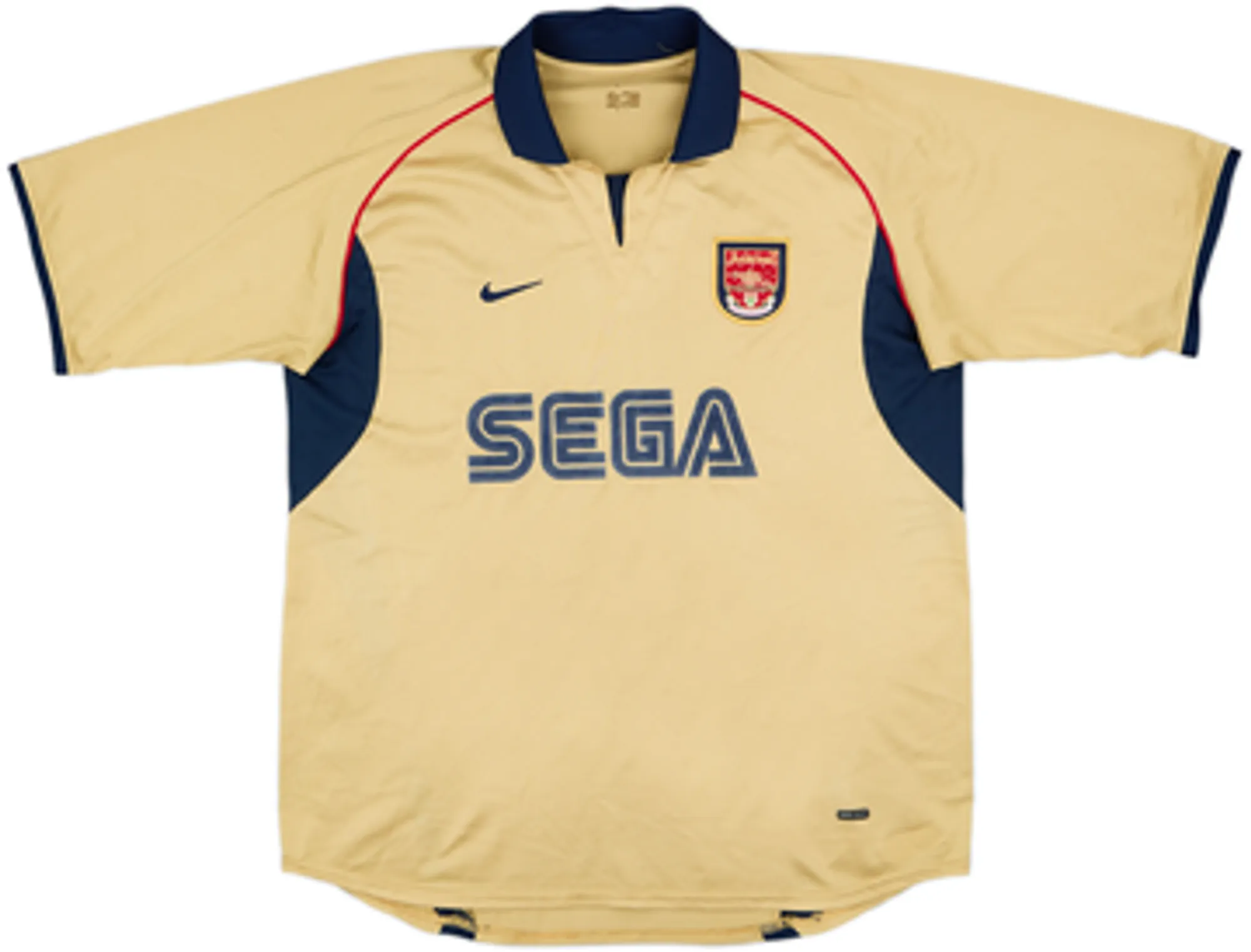 2001-02 Arsenal Away Shirt Bergkamp #10 - 8/10 - (XL)