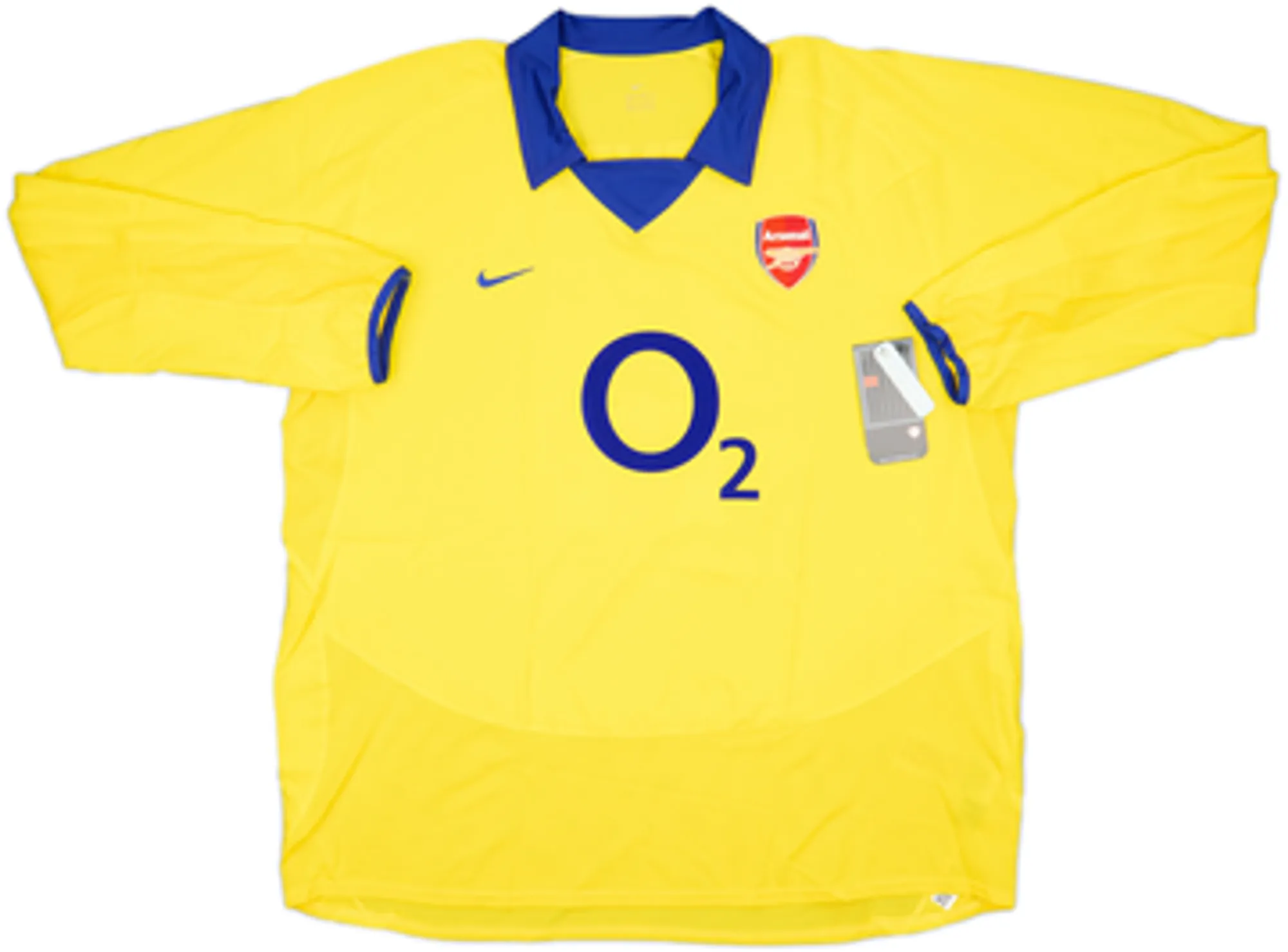 2003-05 Arsenal Away L/S Shirt Henry #14 (3XL)