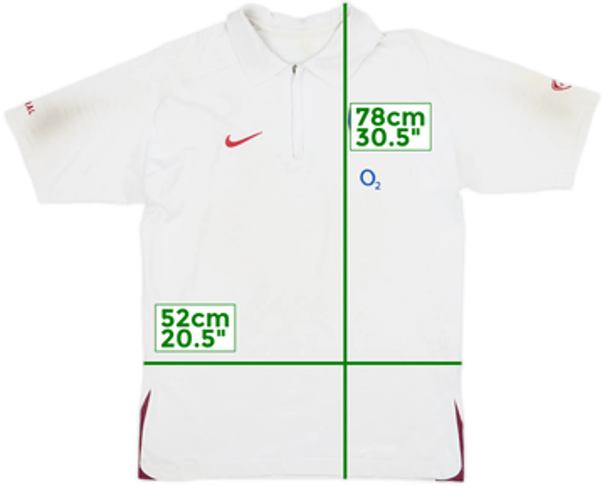 2004-05 Arsenal Nike 1/4 Zip Polo Shirt - 5/10 - (L)