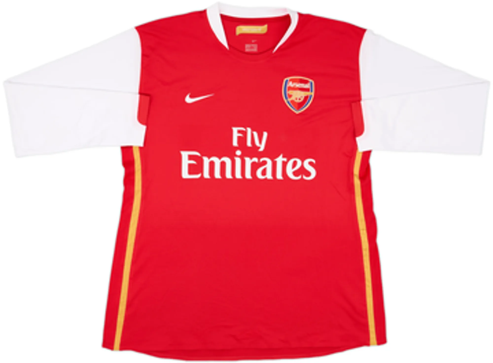 2006-08 Arsenal Player Issue Home L/S Shirt Fabregas #4 - 8/10 - (XXL)