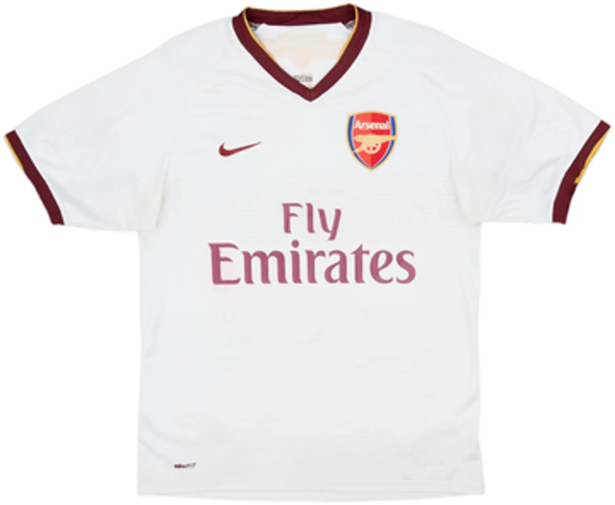 2007-08 Arsenal Away Shirt Fabregas #4 - 5/10 - (L)
