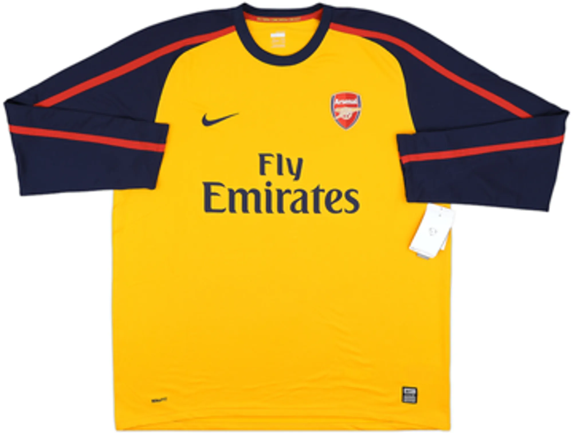 2008-09 Arsenal Away L/S Shirt Fabregas #4 (XXL)