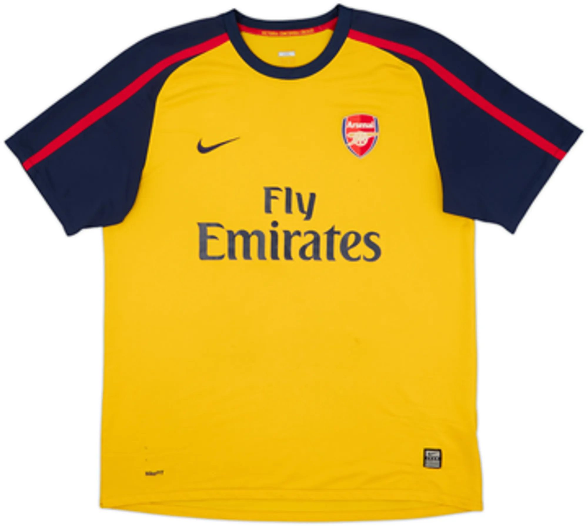 2008-09 Arsenal Away Shirt Fabregas #4 - 5/10 - (XL)