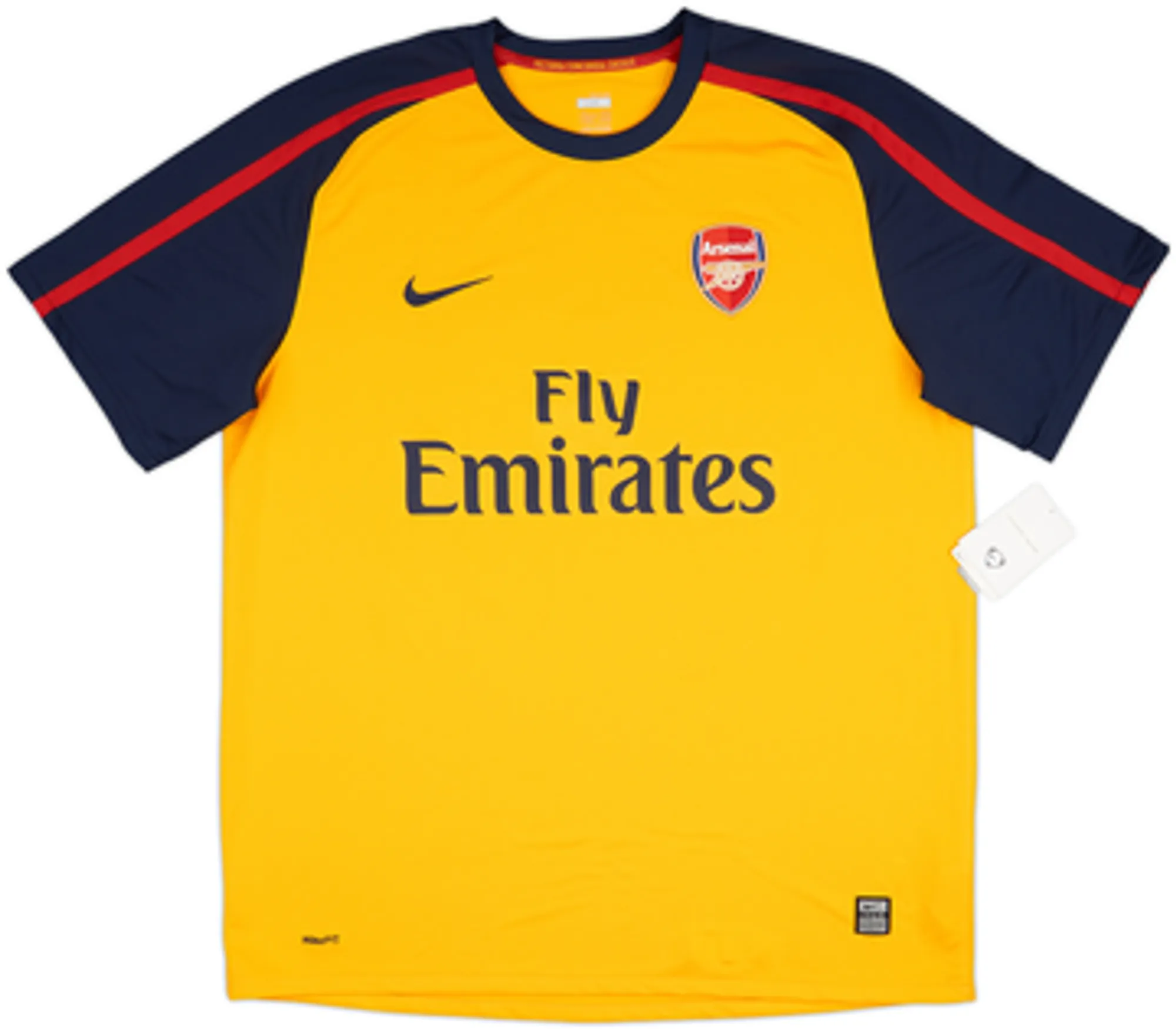 2008-09 Arsenal Away Shirt Rosicky #7 (XL)