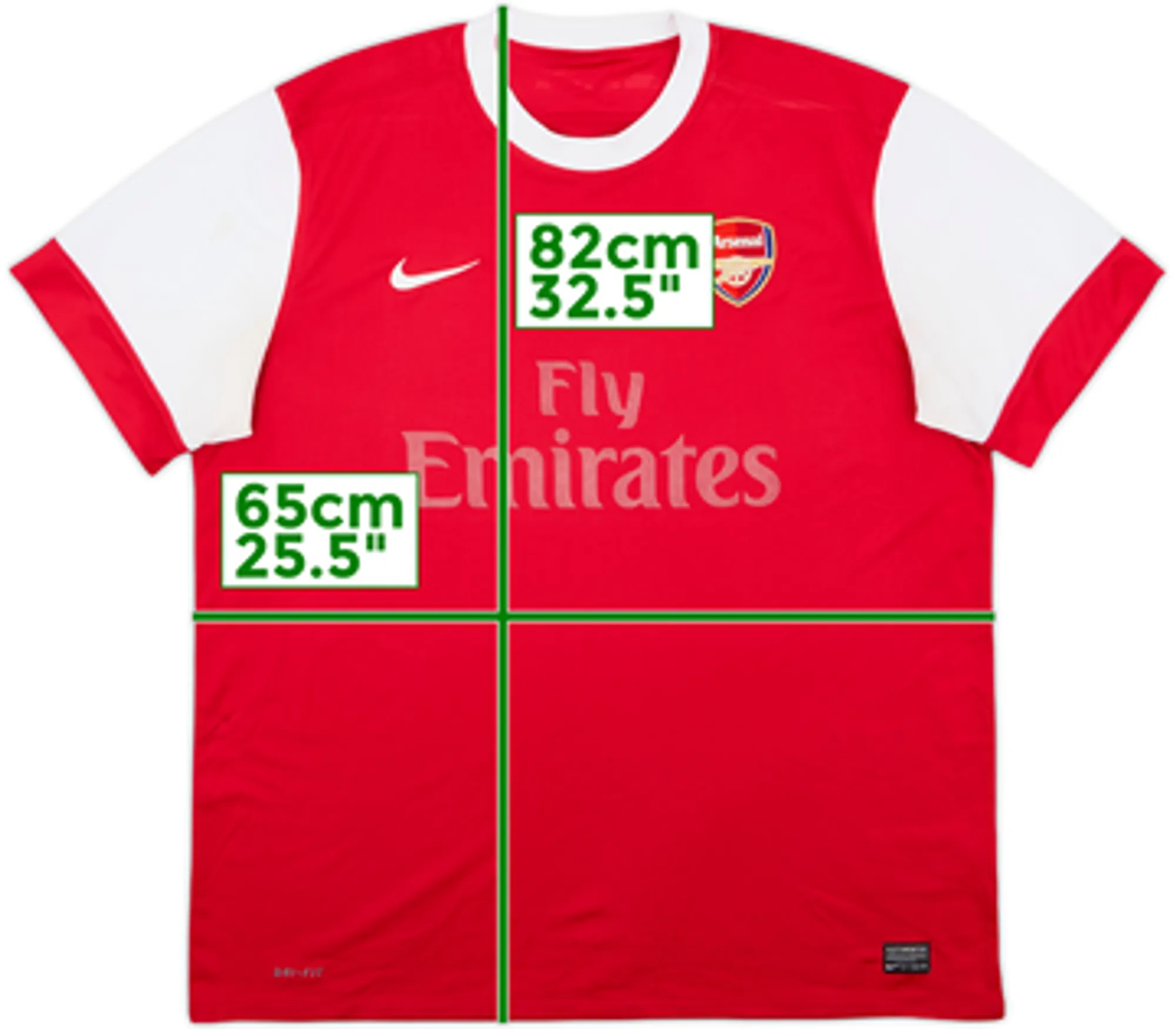 2010-11 Arsenal Home Shirt - 4/10 - (L)