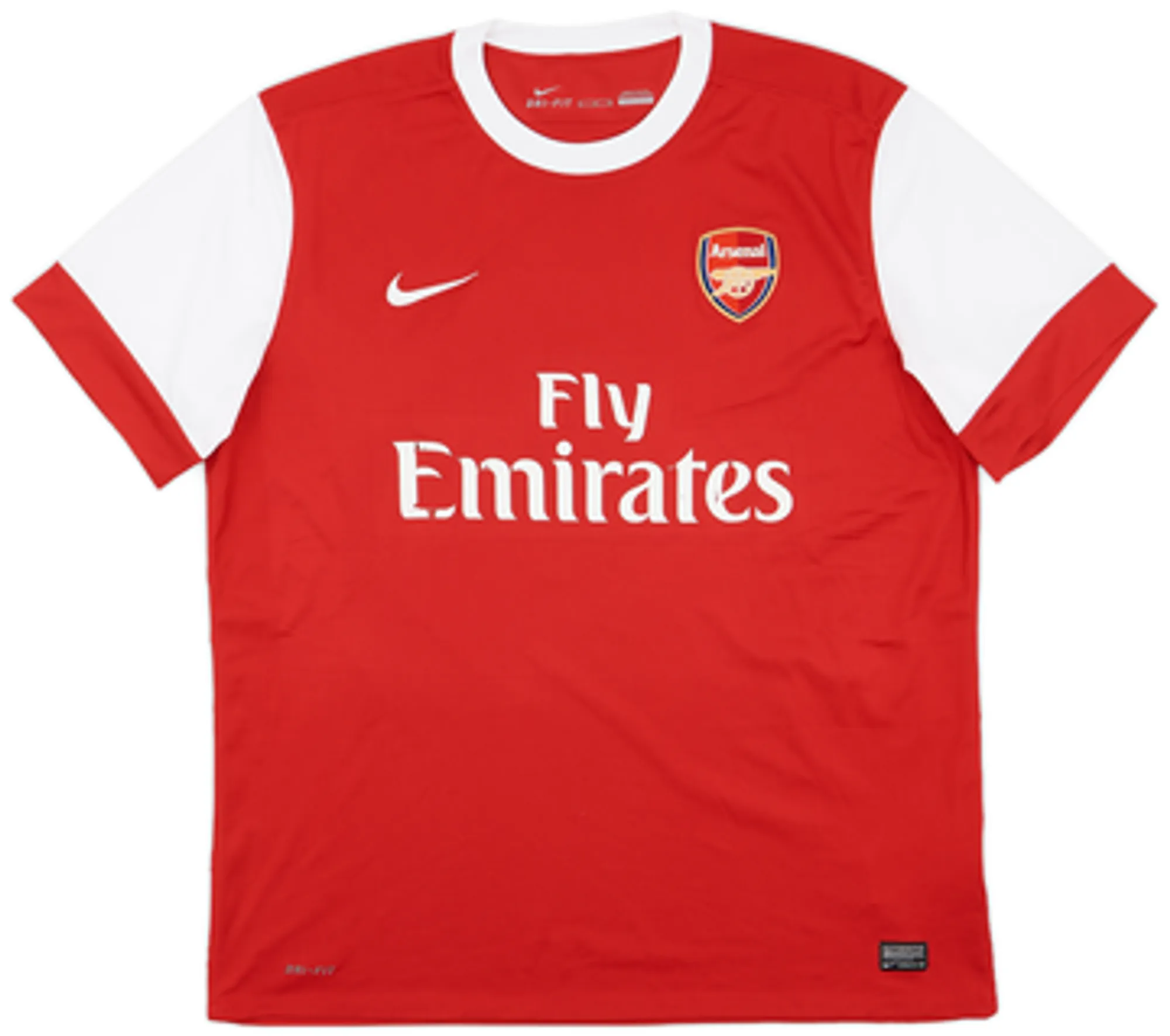 2010-11 Arsenal Home Shirt Fabregas #4 - 5/10 - (XL)