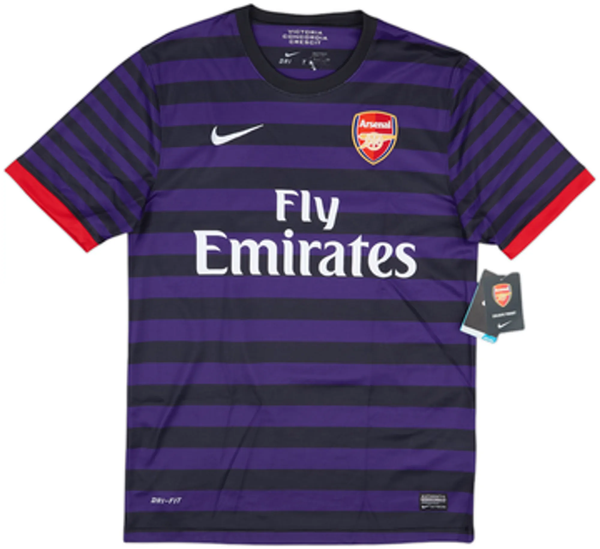 2012-13 Arsenal Away Shirt Arteta #8 (M)