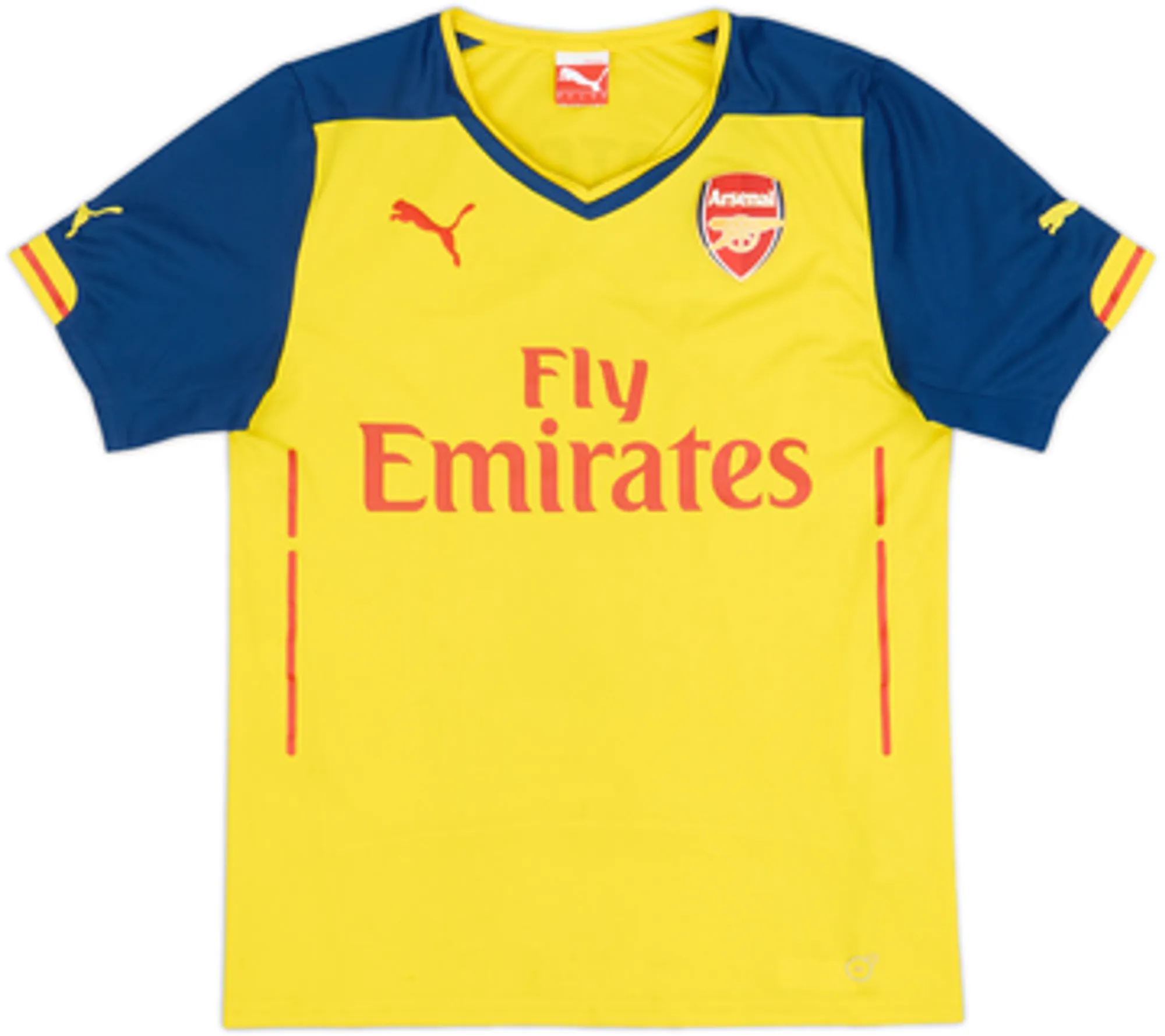 2014-15 Arsenal Away Shirt Arteta #8 - 6/10 - (XL)