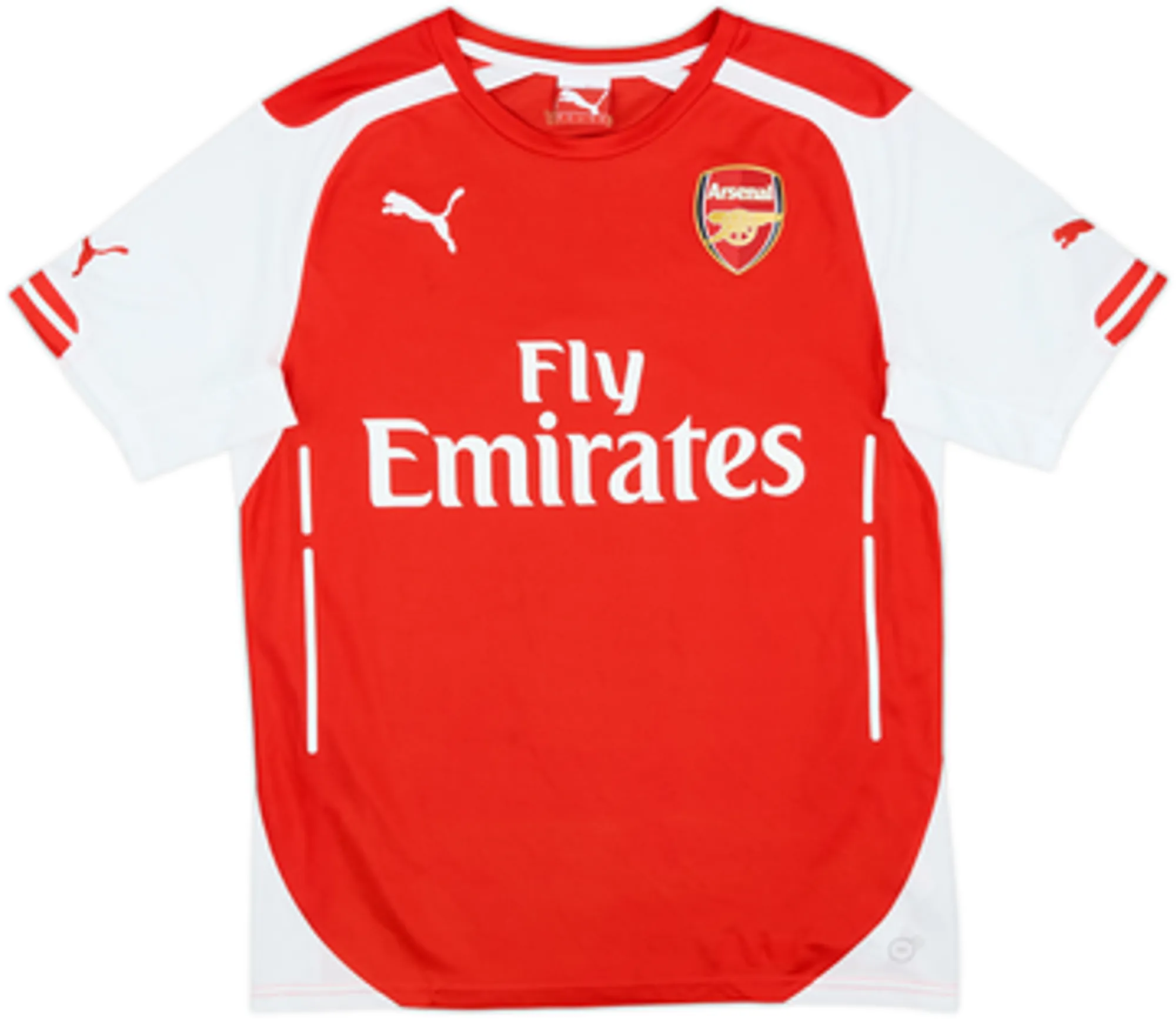 2014-15 Arsenal Home Shirt Arteta #8 - 9/10 - (S)