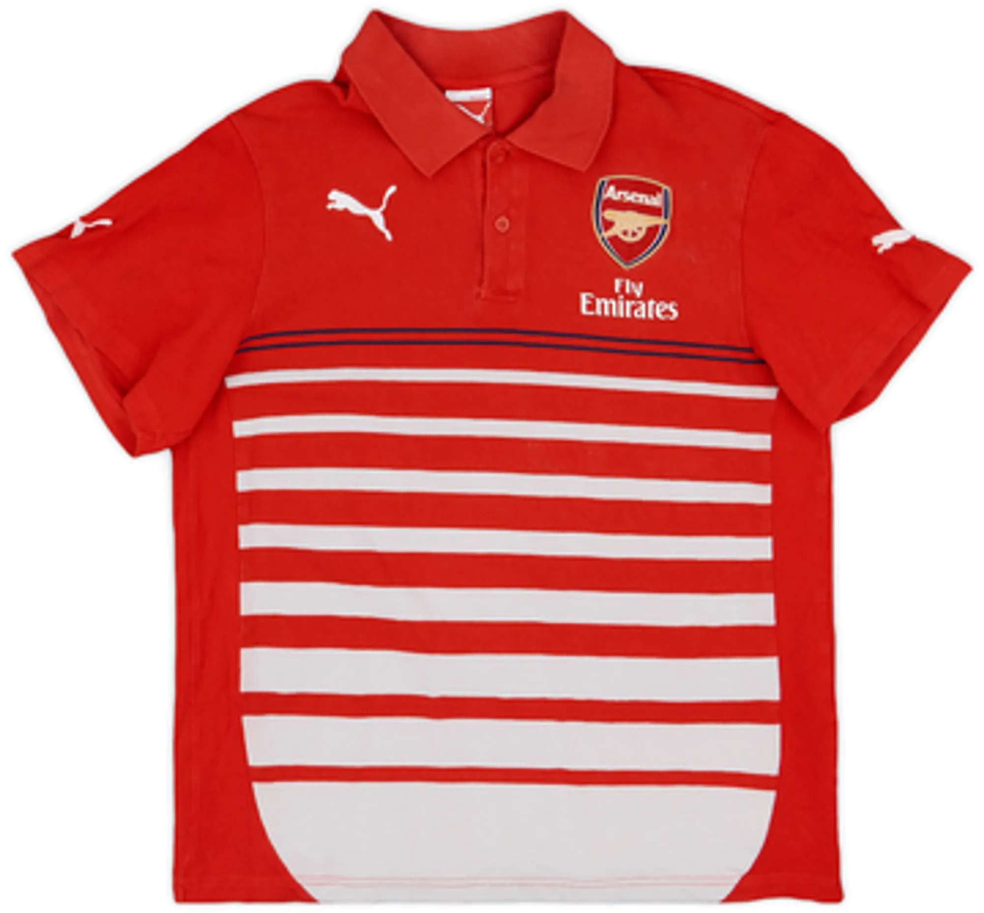 2014-15 Arsenal Puma Polo Shirt - 6/10 - (L)