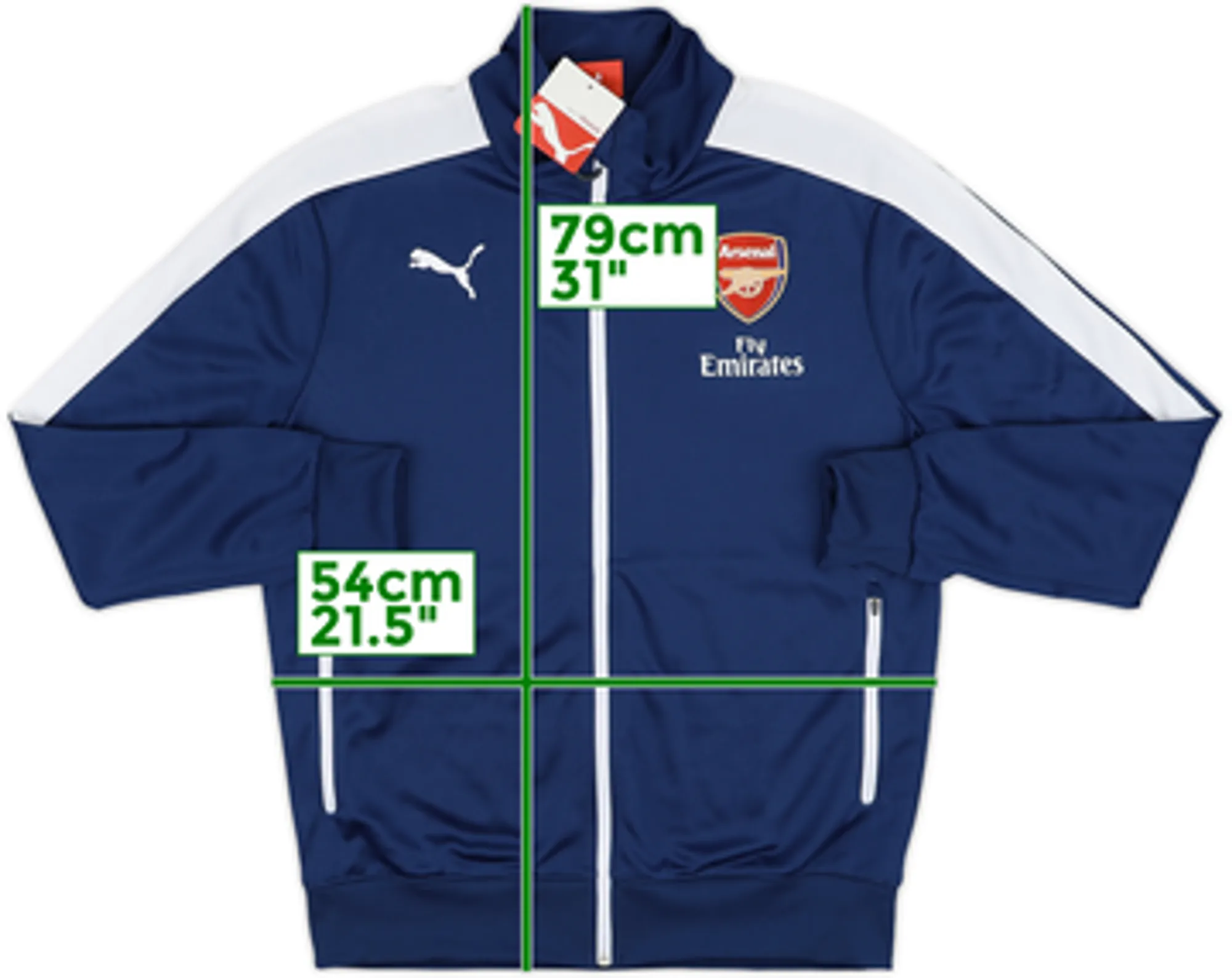 2014-15 Arsenal Puma Track Jacket (M)