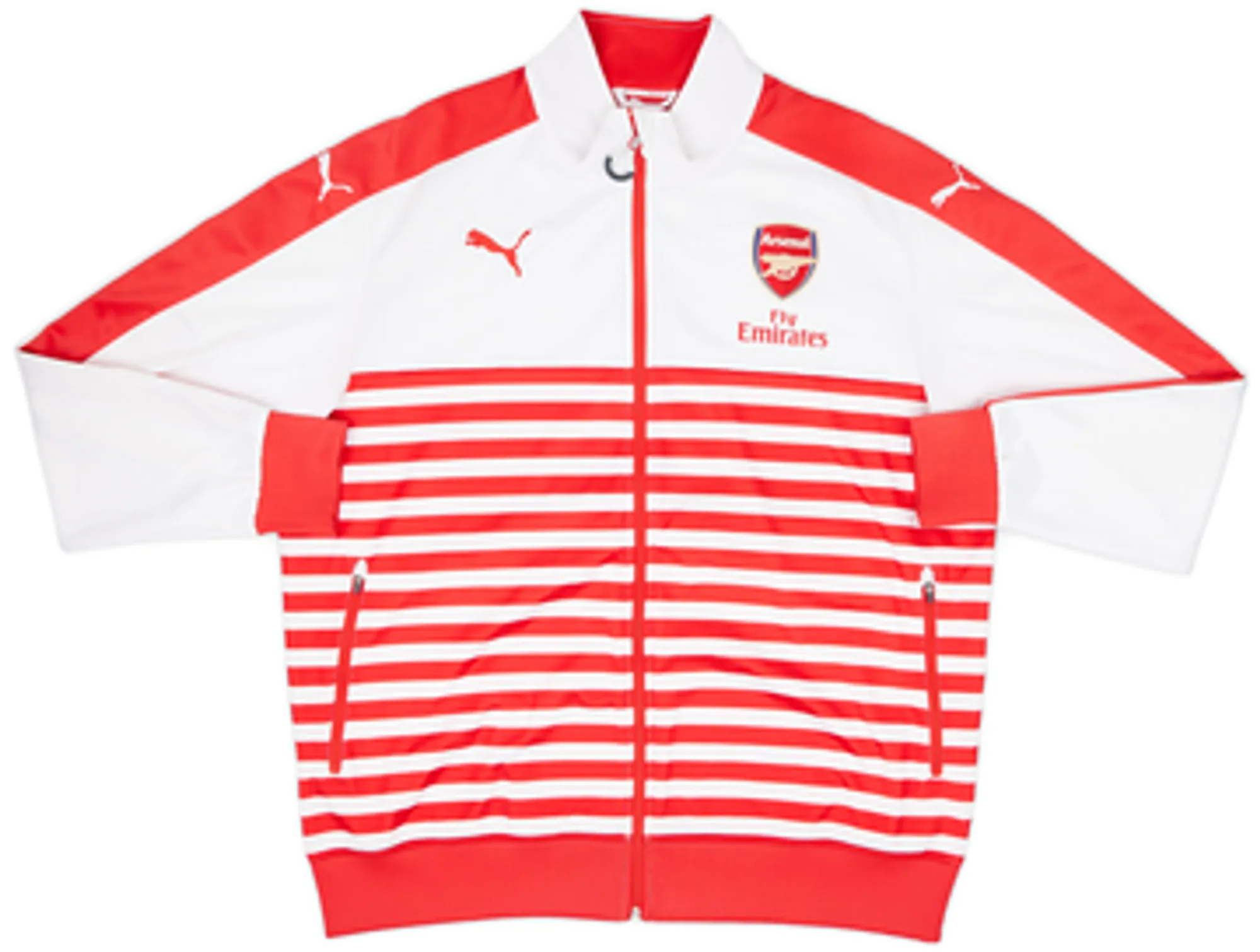 2014-15 Arsenal Puma Track Jacket - 6/10 - (M)