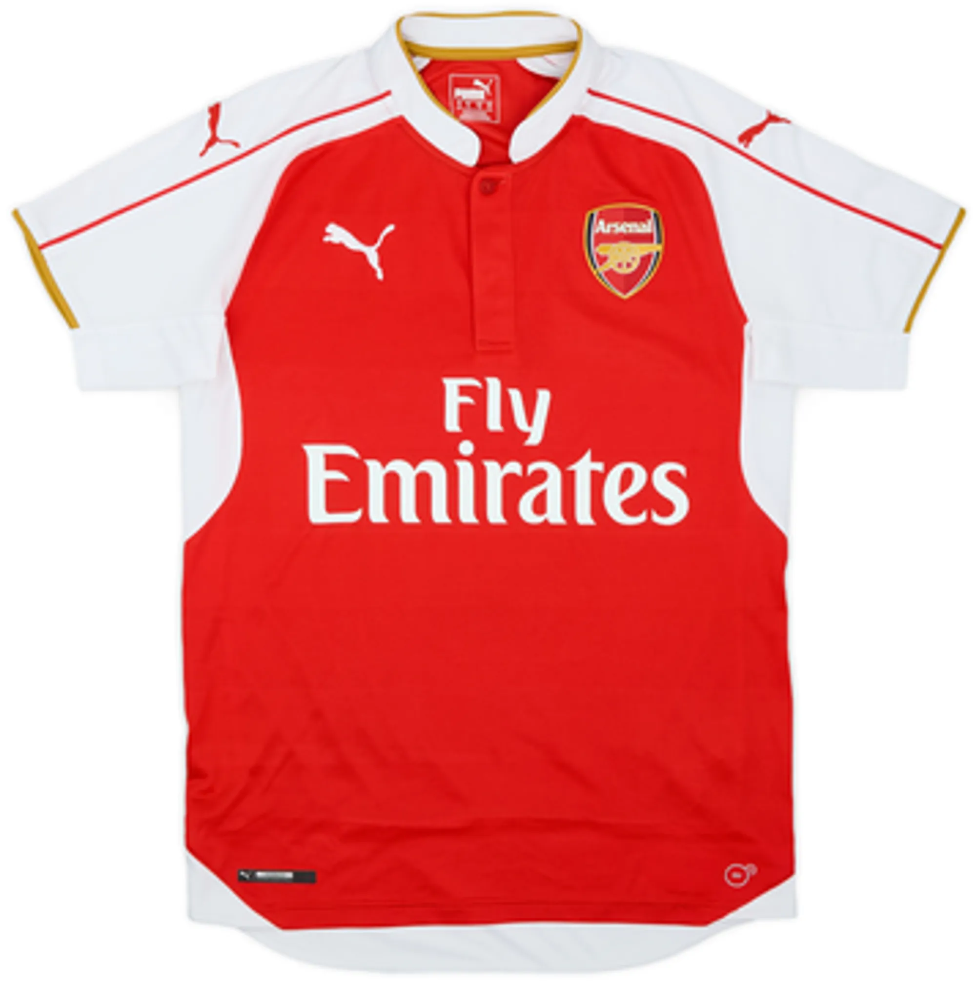 2015-16 Arsenal Home Shirt Arteta #8 - 8/10 - (M)