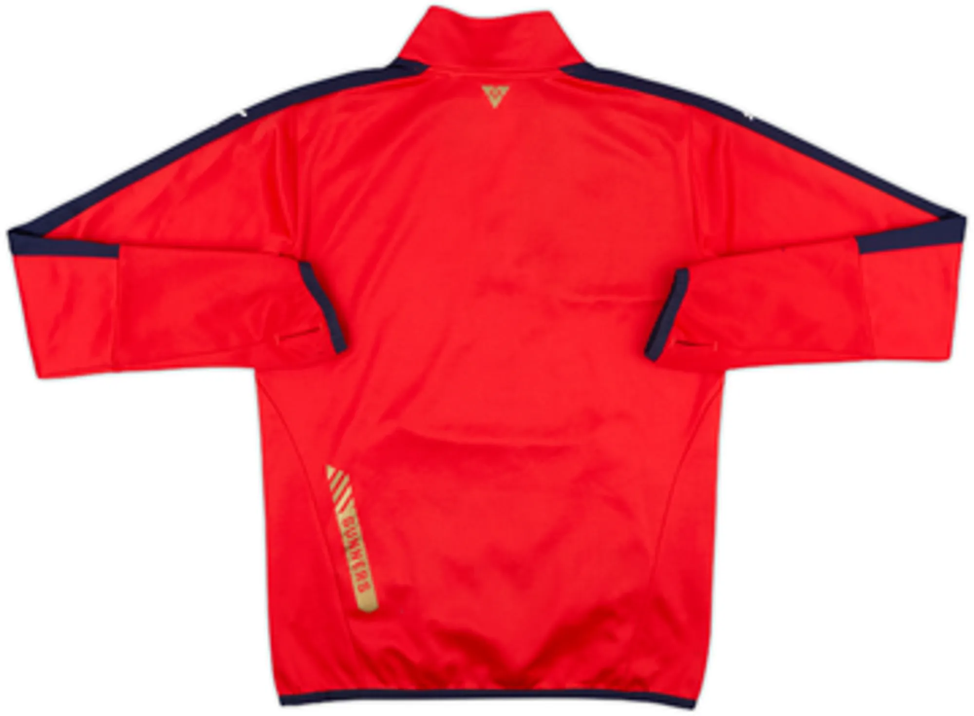 2015-16 Arsenal Puma 1/4 Zip Sweat Top - 8/10 - (S)