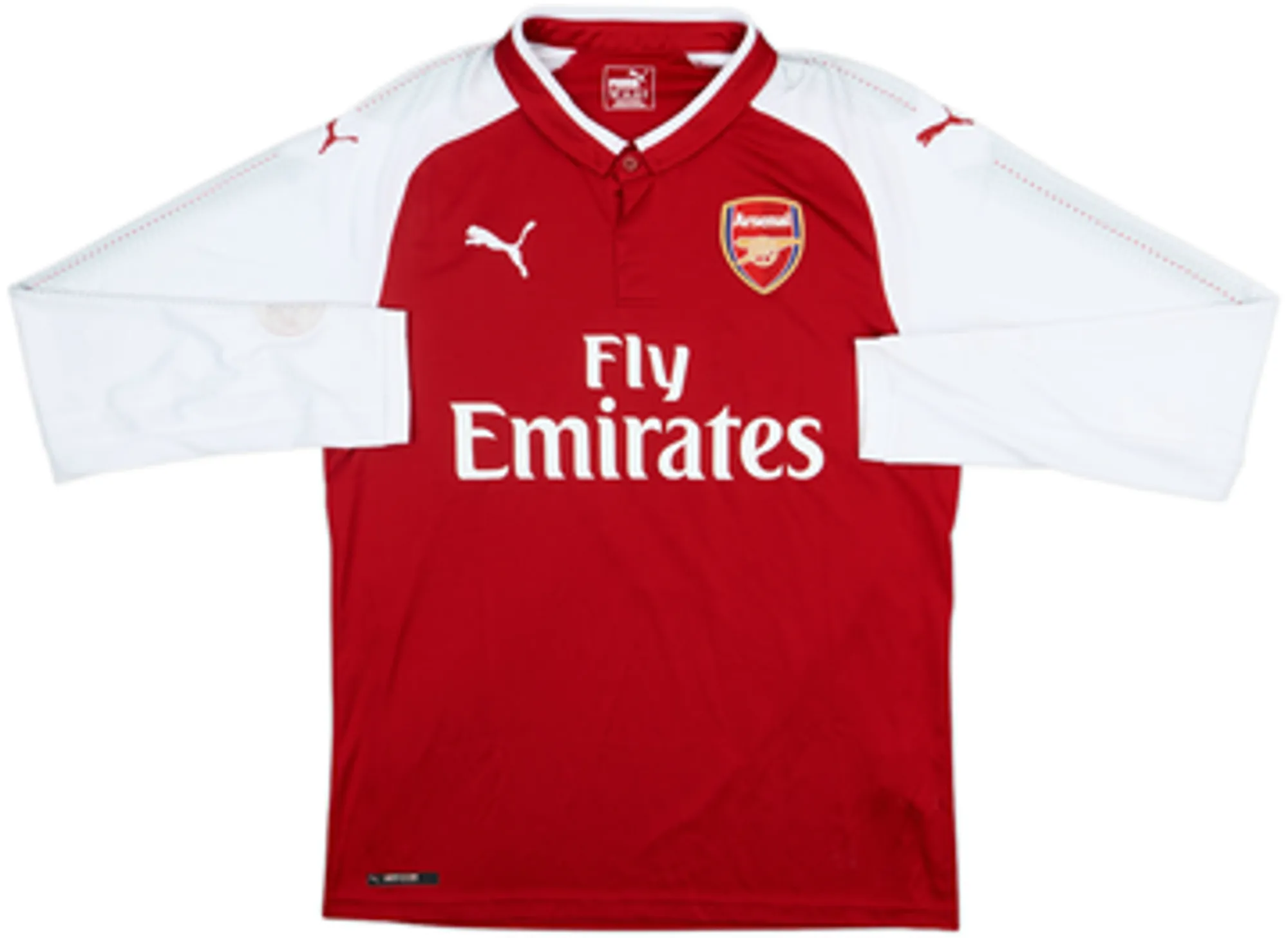 2017-18 Arsenal Home L/S Shirt Lacazette #9 - 5/10 - (M)