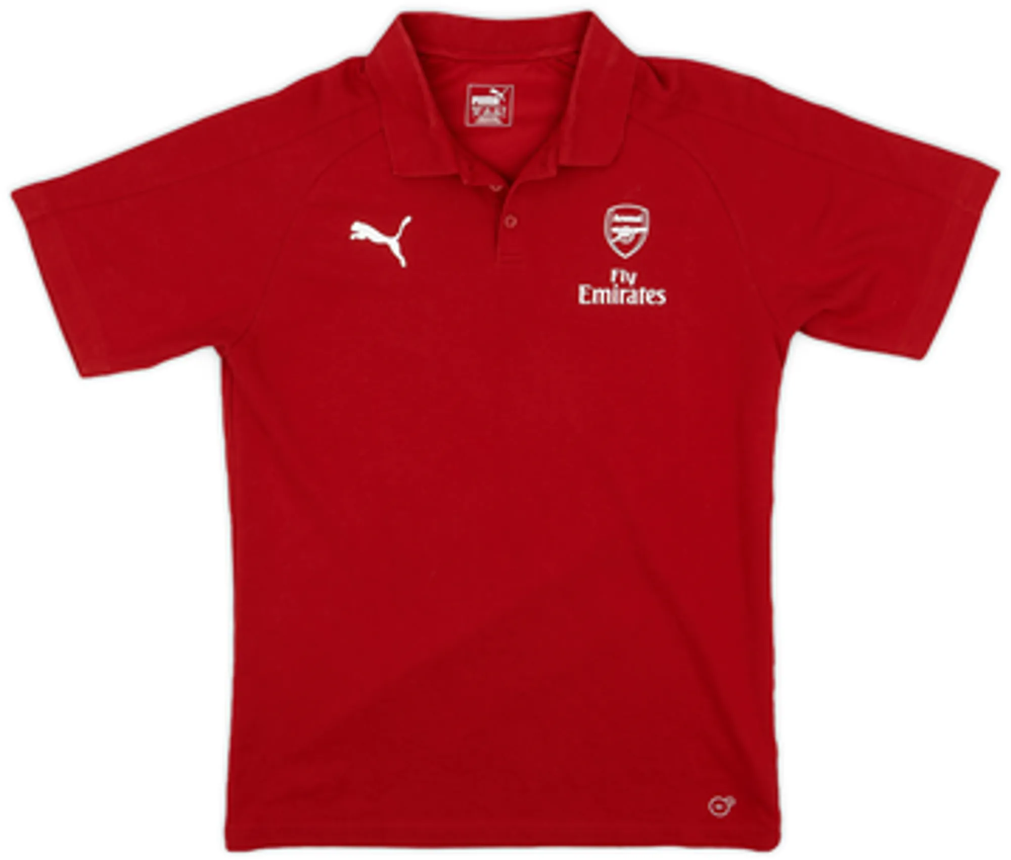 2017-18 Arsenal Puma Polo Shirt - 9/10 - (L)