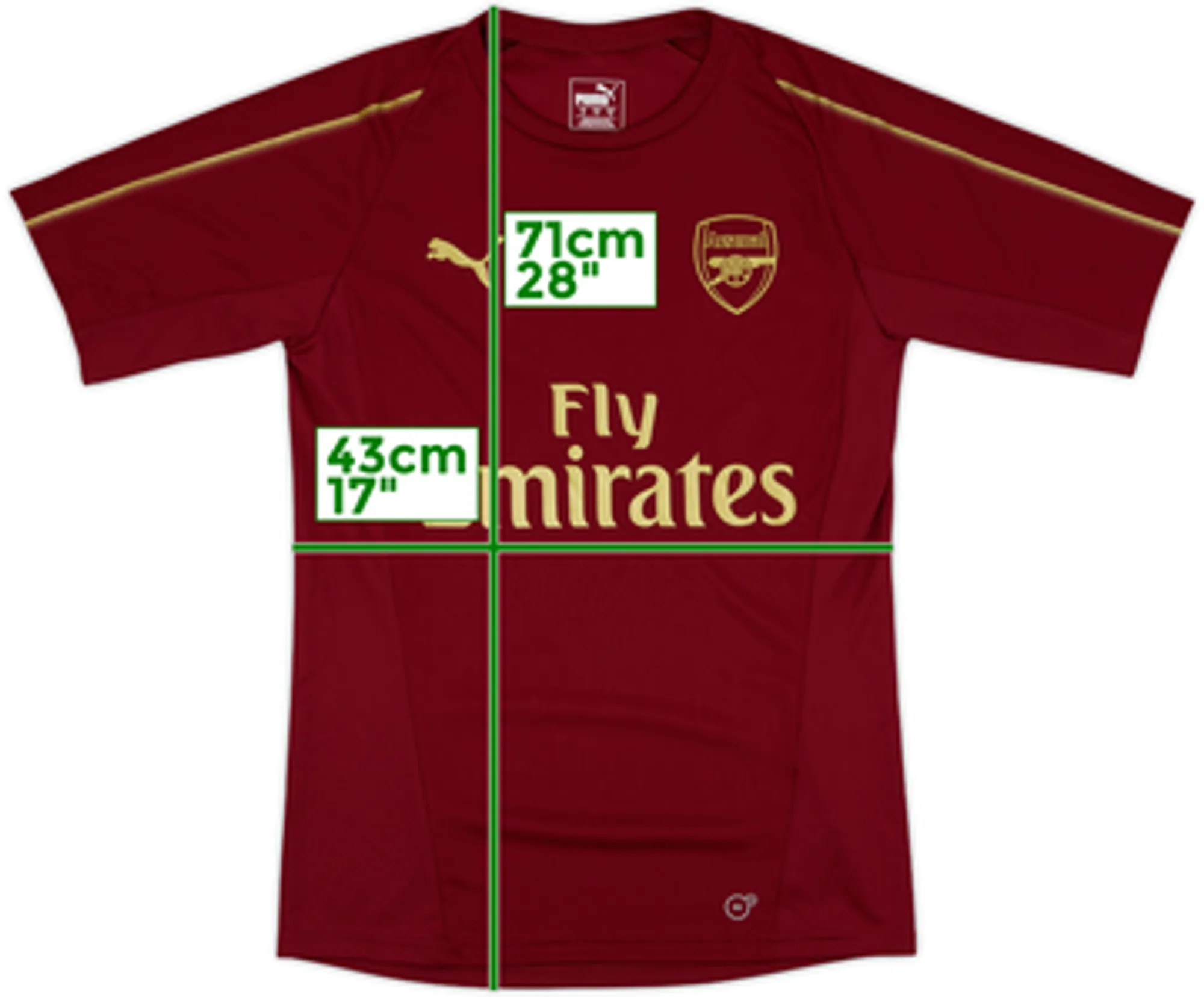 2018-19 Arsenal Puma Training Shirt - 10/10 - (S)