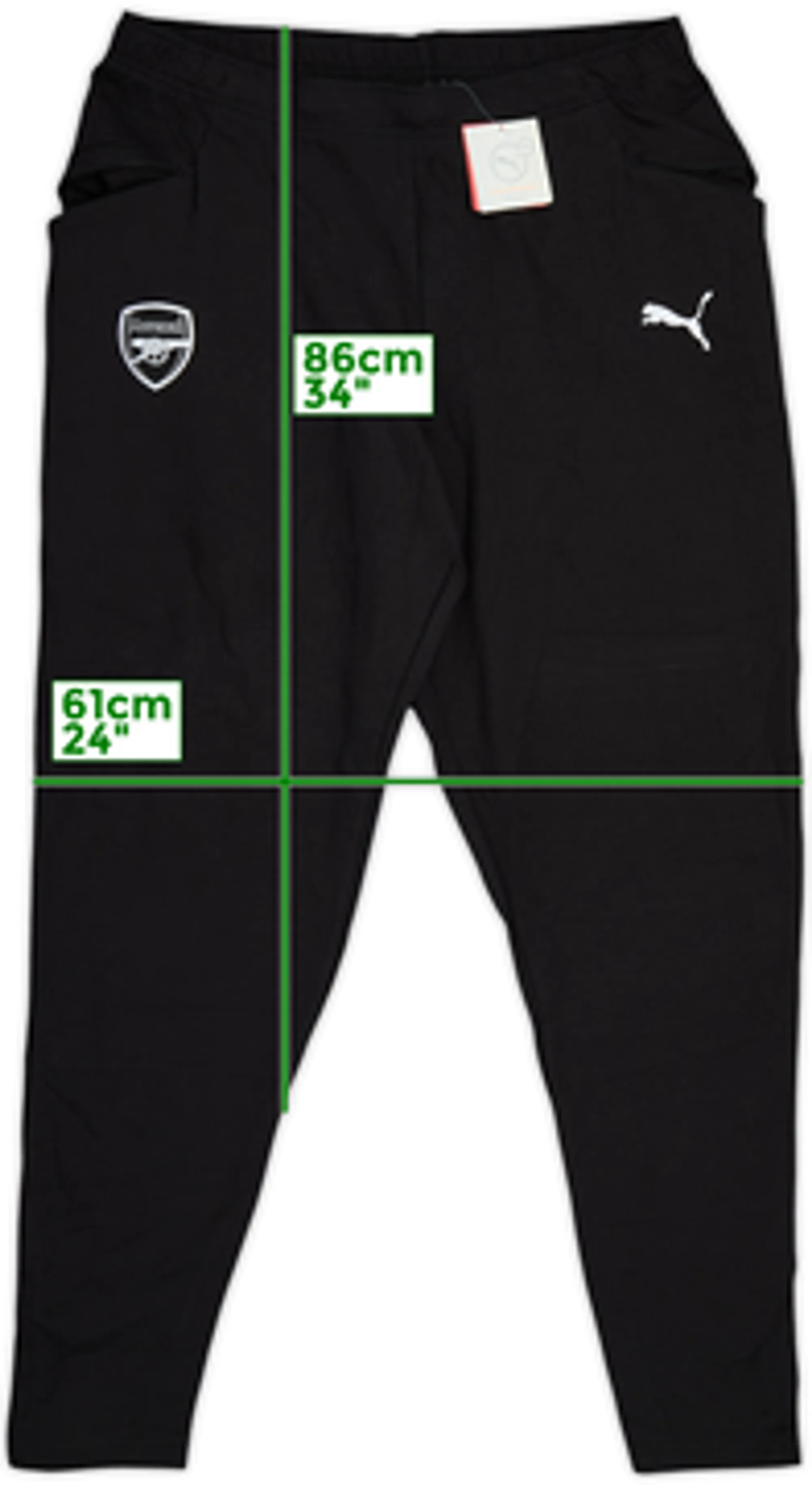 2018-19 Arsenal Puma Track Pants/Bottoms (XL)