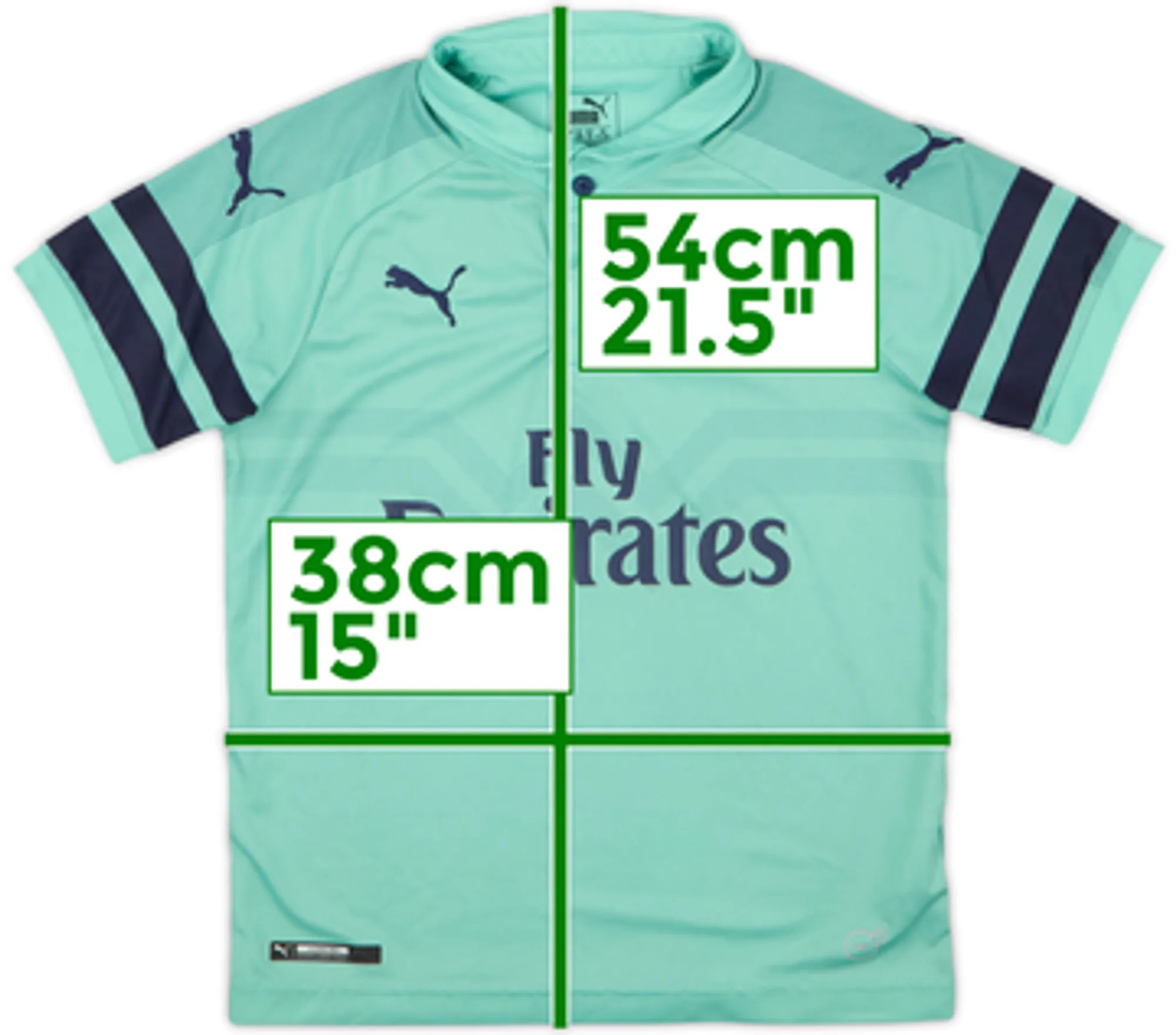 2018-19 Arsenal Third Shirt - 8/10 - (S.Boys)