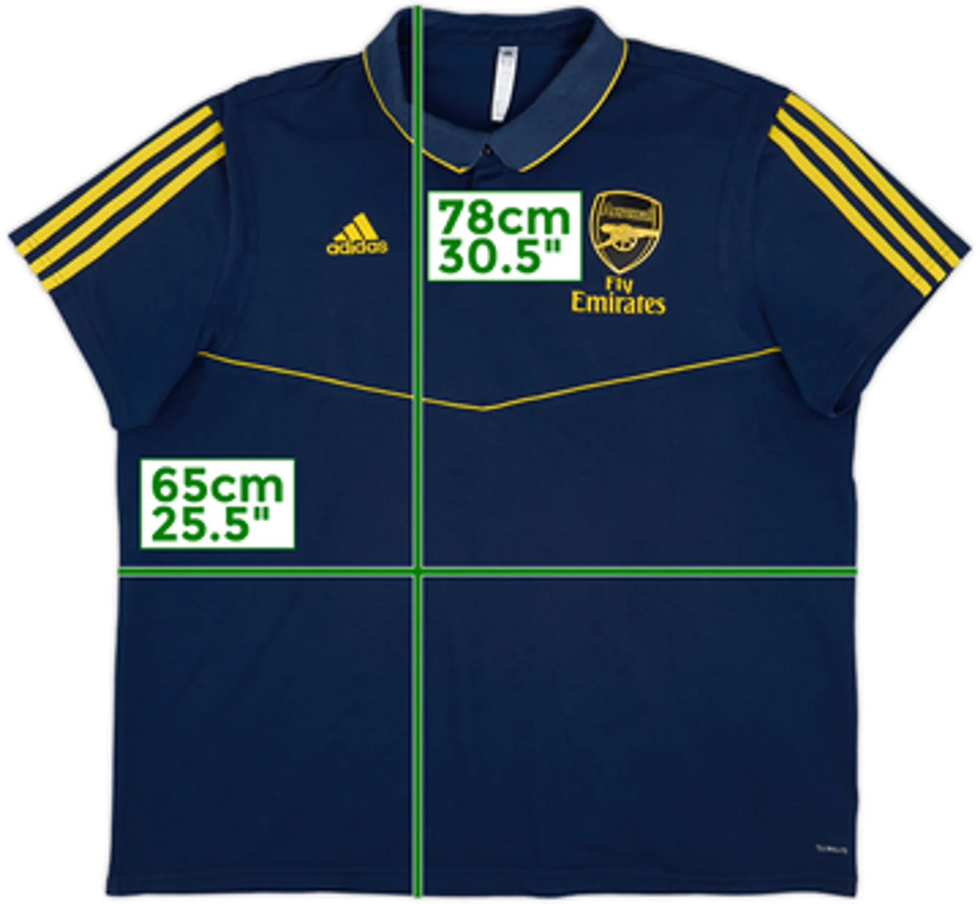 2019-20 Arsenal adidas Polo Shirt - 8/10 - (M)