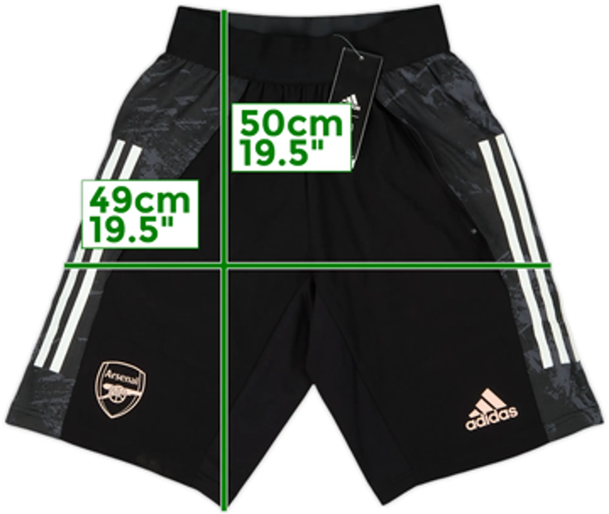2020-21 Arsenal adidas Training Shorts (XS)