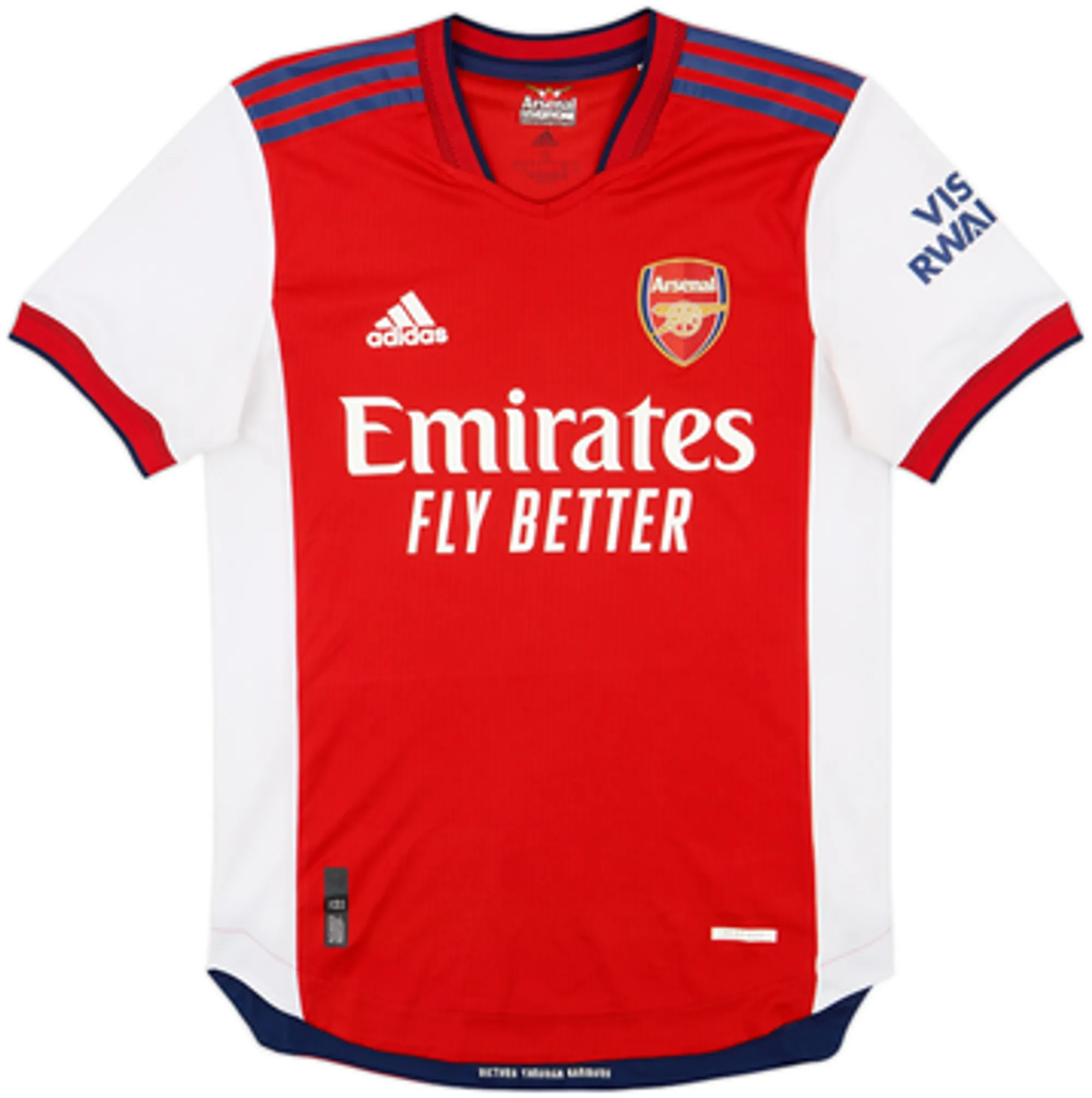 2021-22 Arsenal Authentic Home Shirt Odegaard #8 - 7/10 - (S)