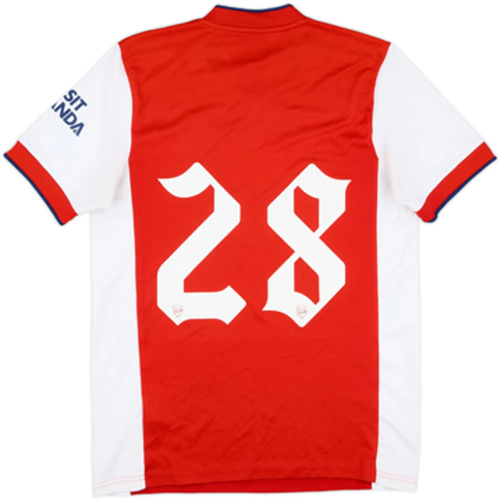 2021-22 Arsenal Home Shirt #28 - 7/10 - (M)