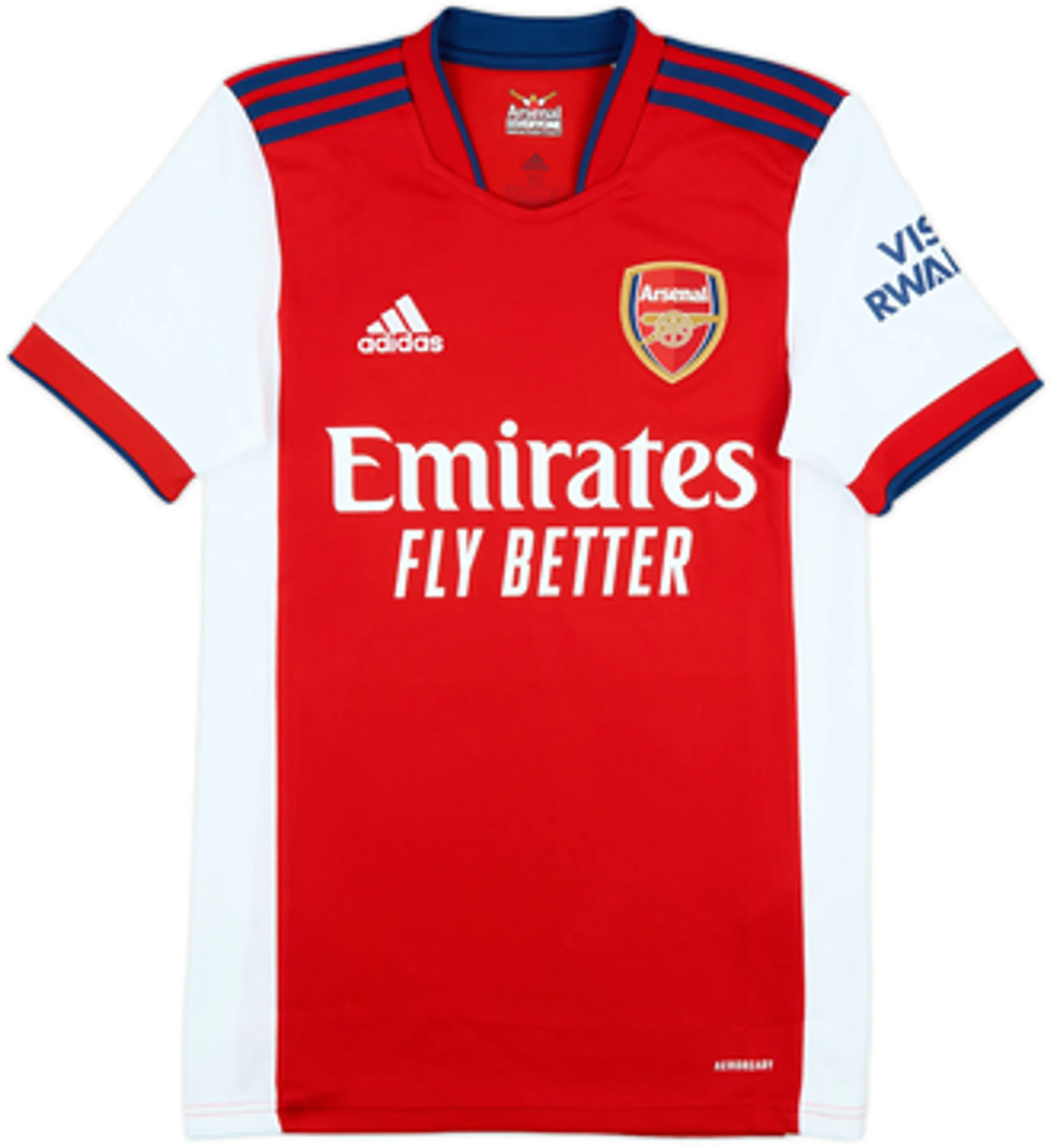 2021-22 Arsenal Home Shirt Saka #7 - 8/10 - (XS)