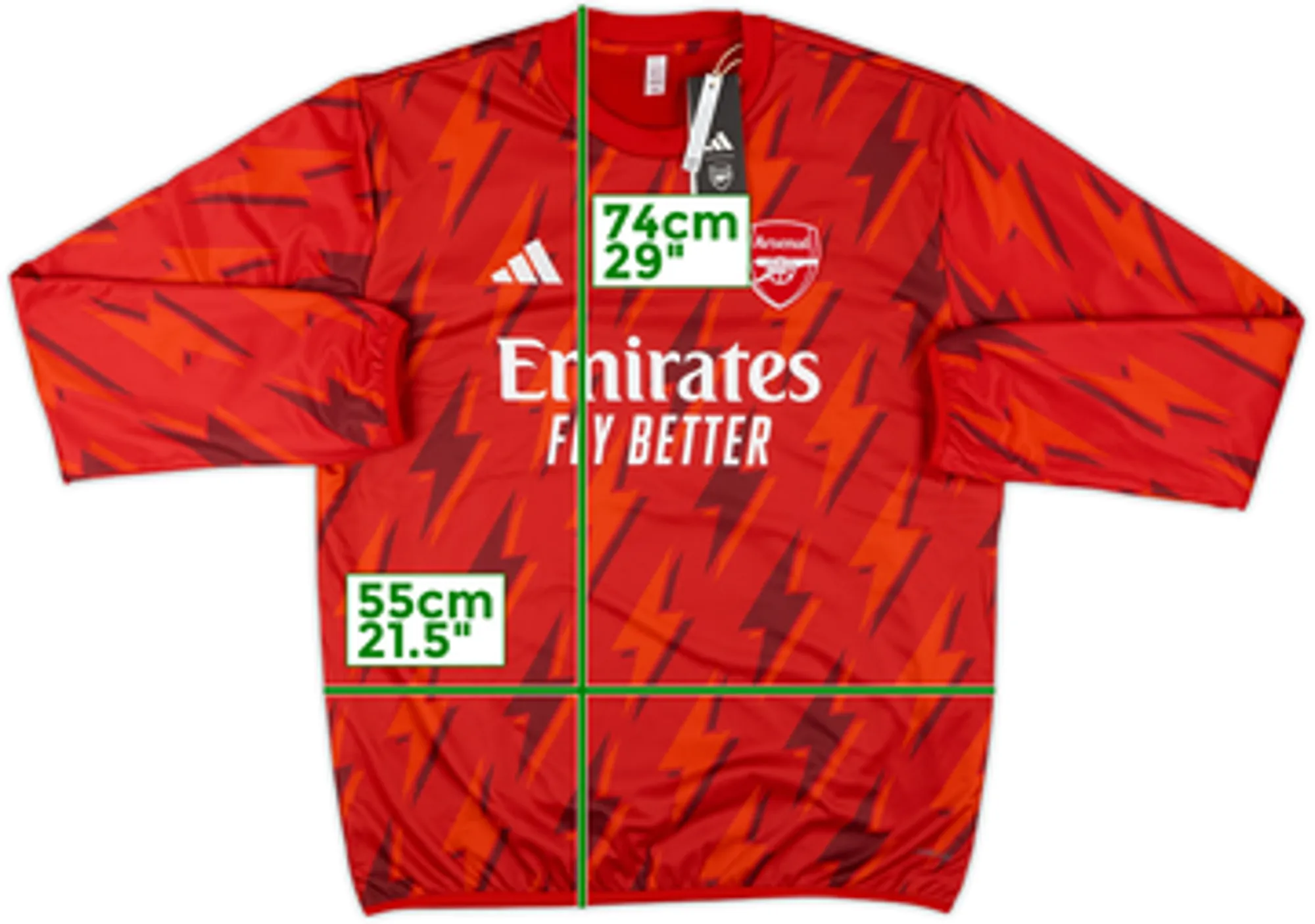 2022-23 Arsenal adidas Warm Top (M)