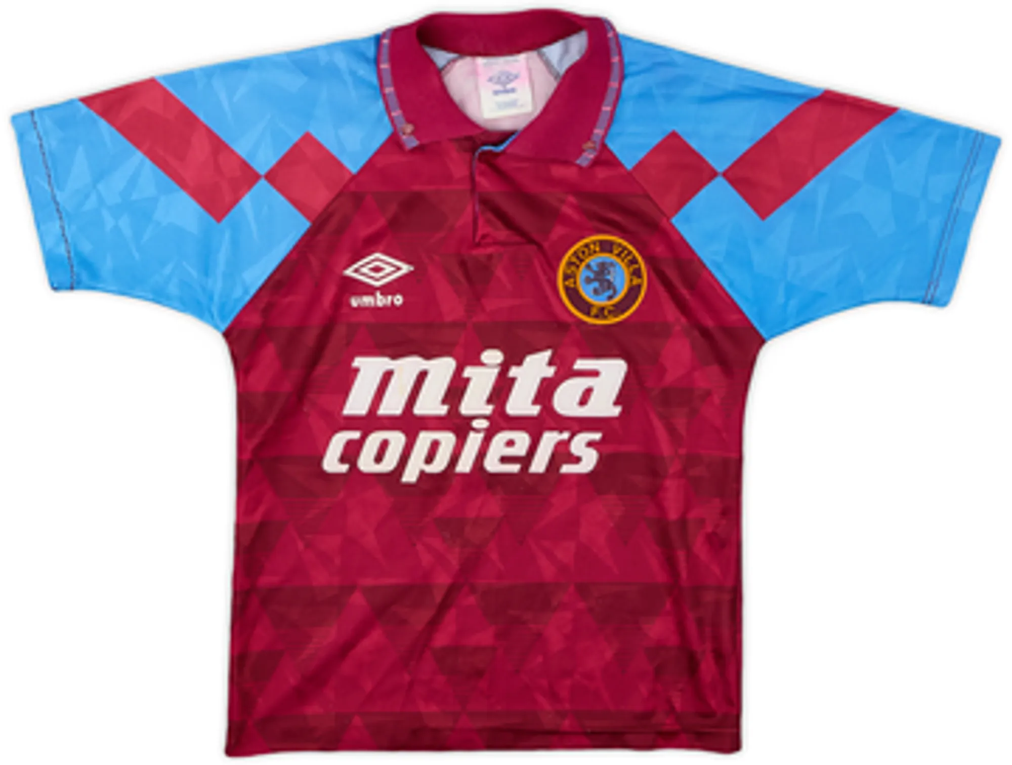 1990-92 Aston Villa Home Shirt - 8/10 - (L)