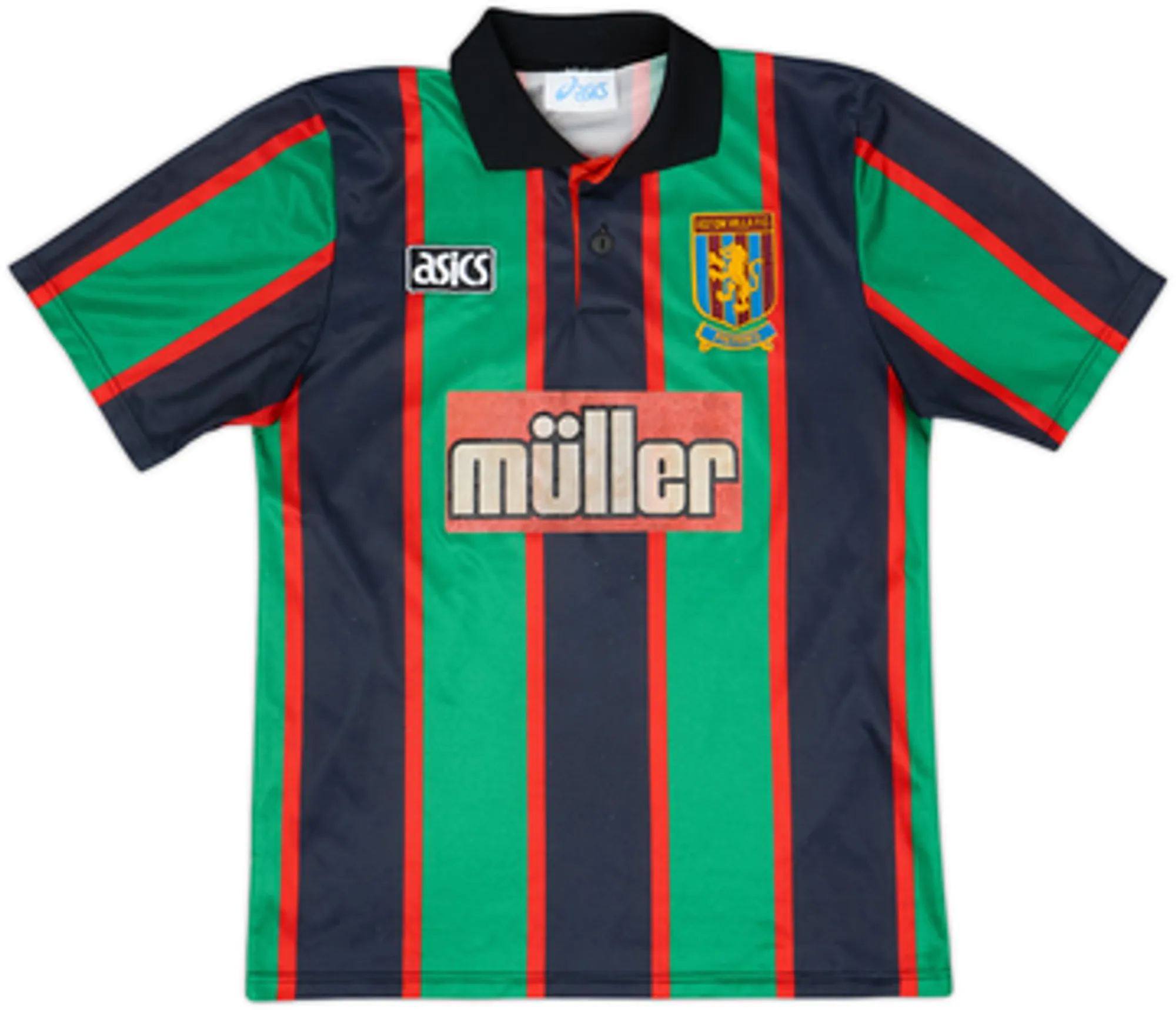 1993-95 Aston Villa Away Shirt McGrath #5 - 8/10 - (L)