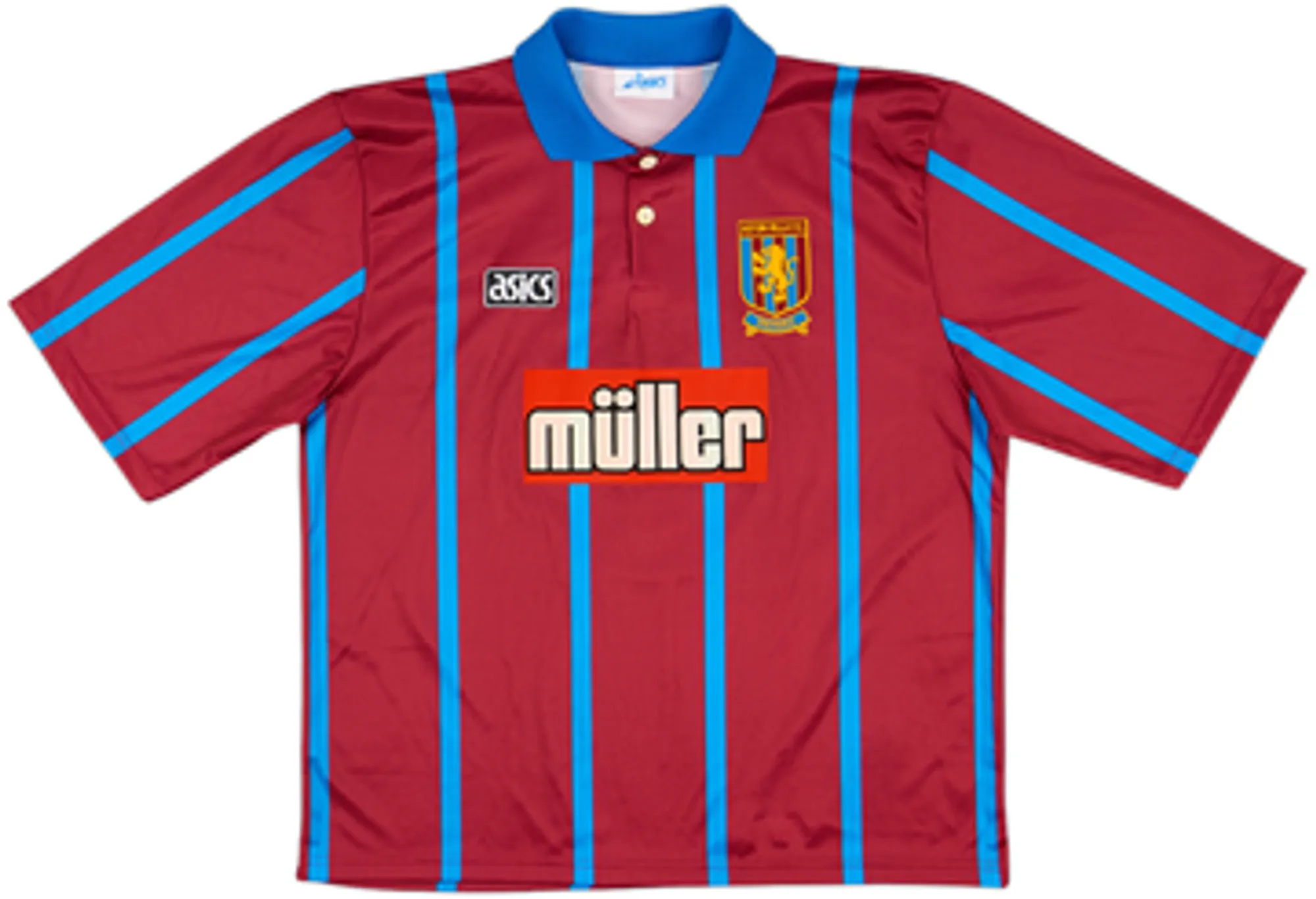 1993-95 Aston Villa Home Shirt McGrath #5 - 10/10 - (XL)
