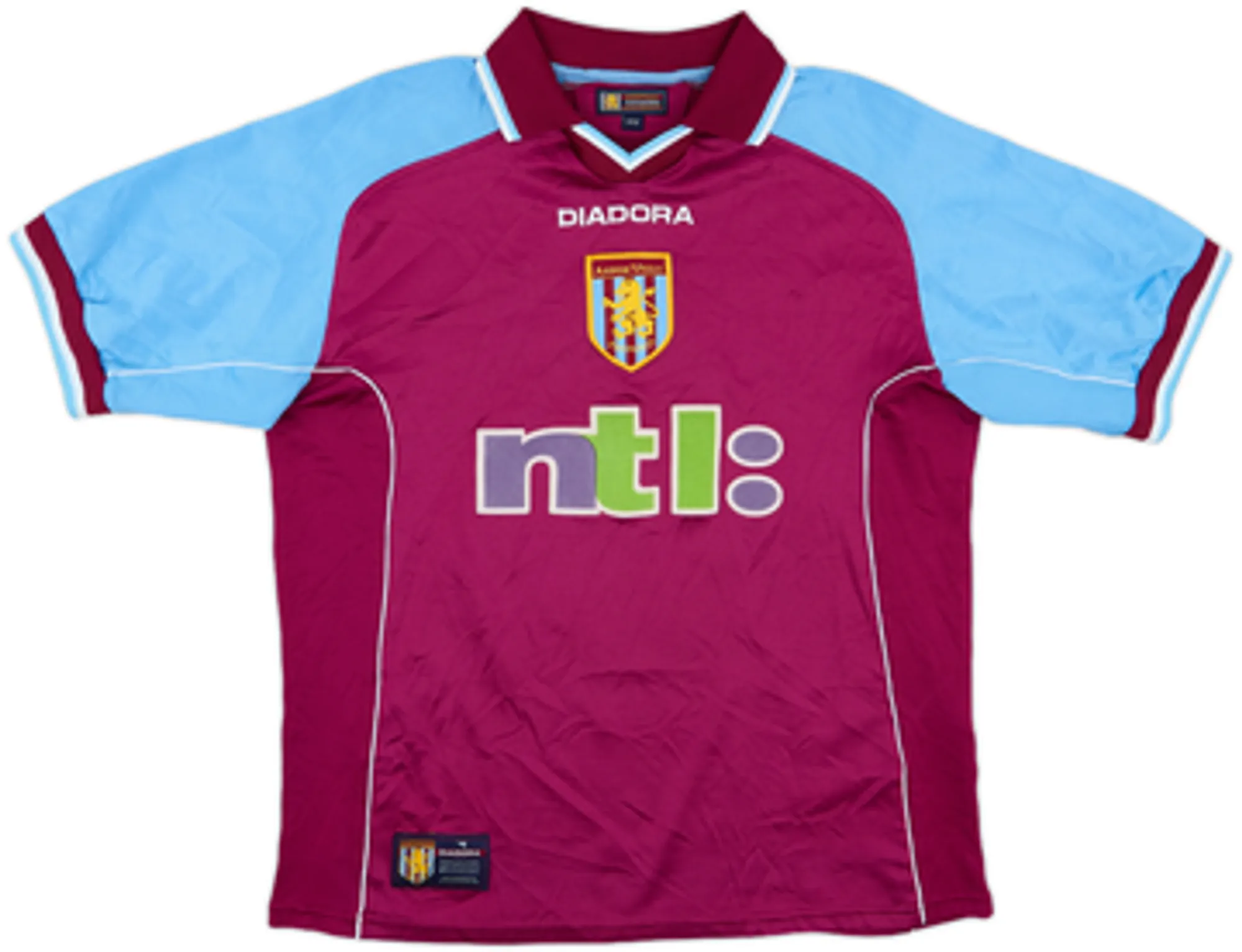 2000-01 Aston Villa Home Shirt Ehiogu #5 - 8/10 - (S)