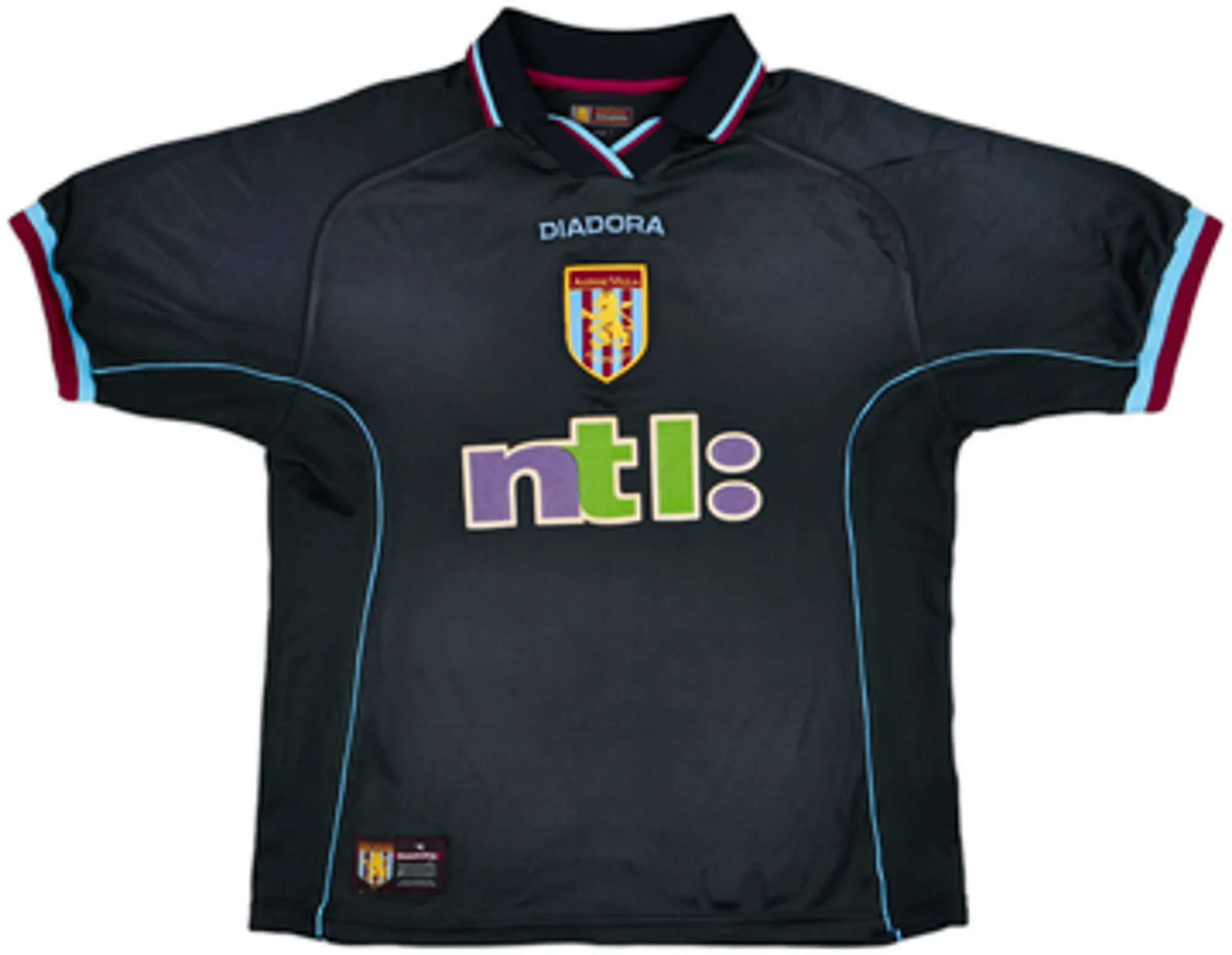 2000-01 Aston Villa Away Shirt Ehiogu #5 - 5/10 - (S)