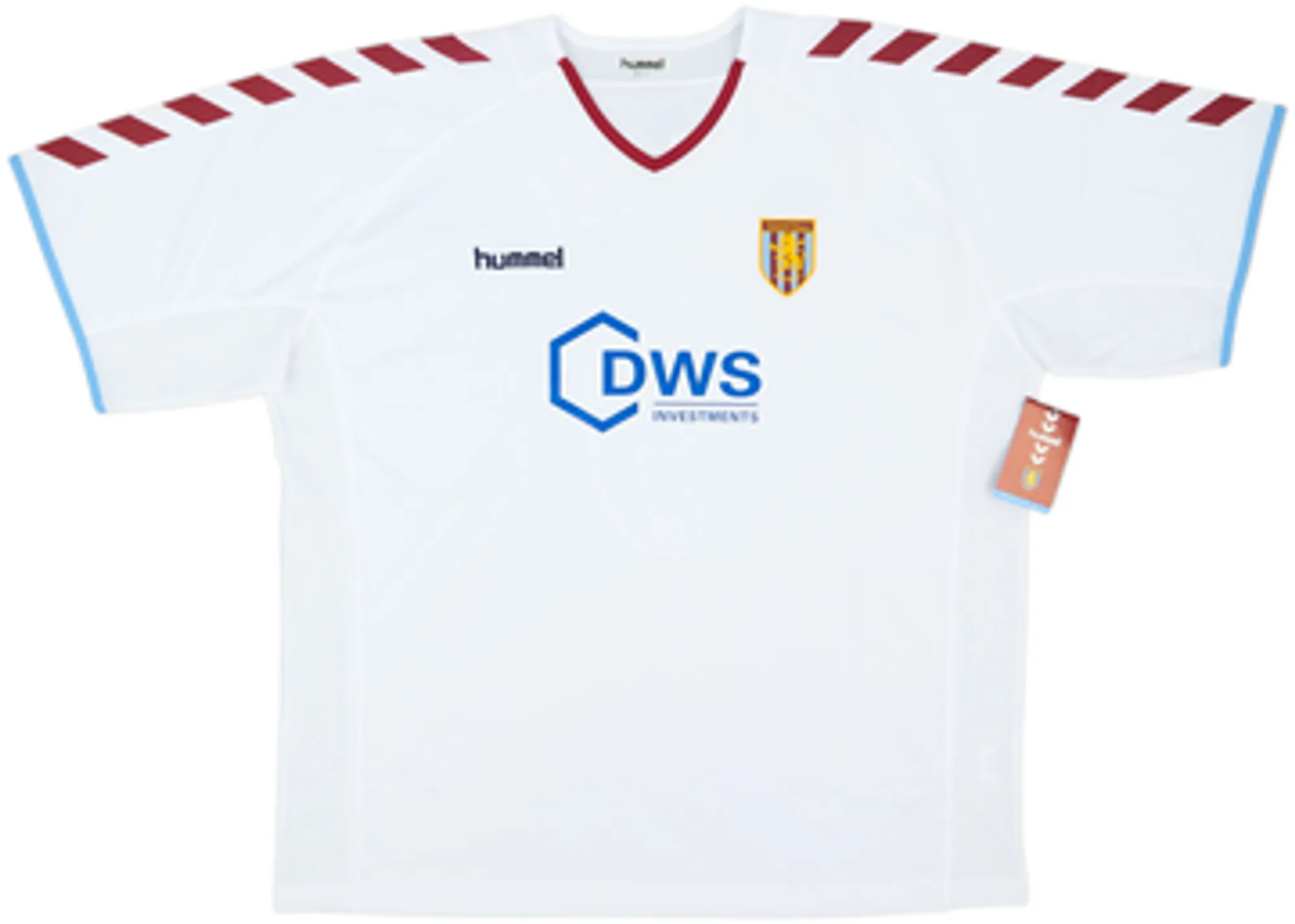 2004-05 Aston Villa Away Shirt Angel #9 (S)