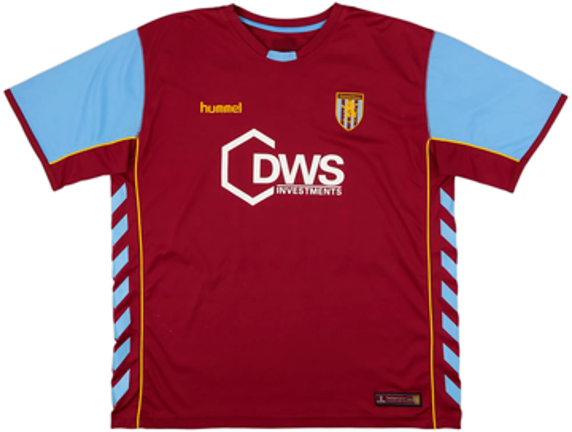 2006-07 Aston Villa Home Shirt Angel #9 - 8/10 - (M)